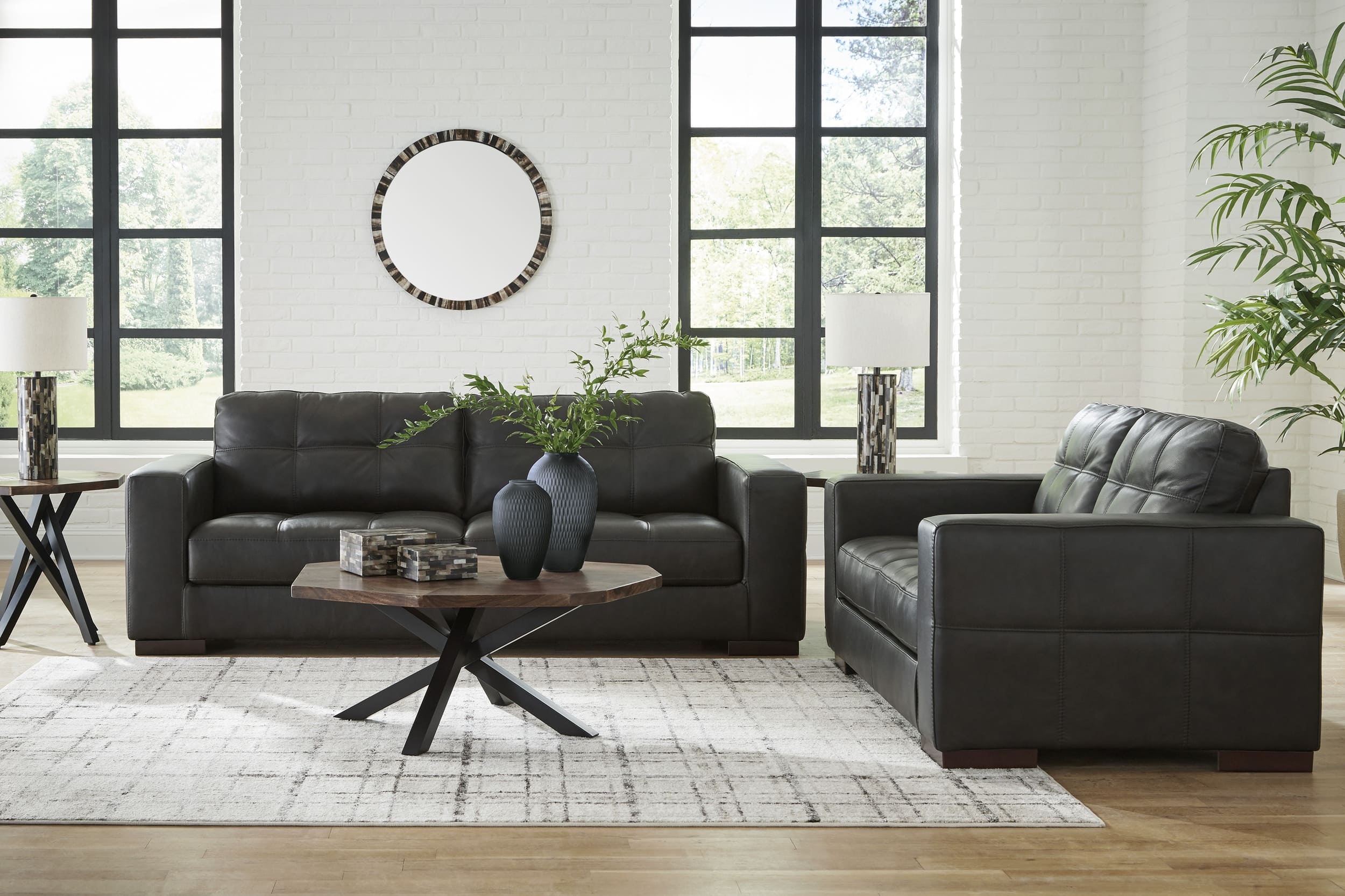 Ashley Luigi Sofa And Loveseat