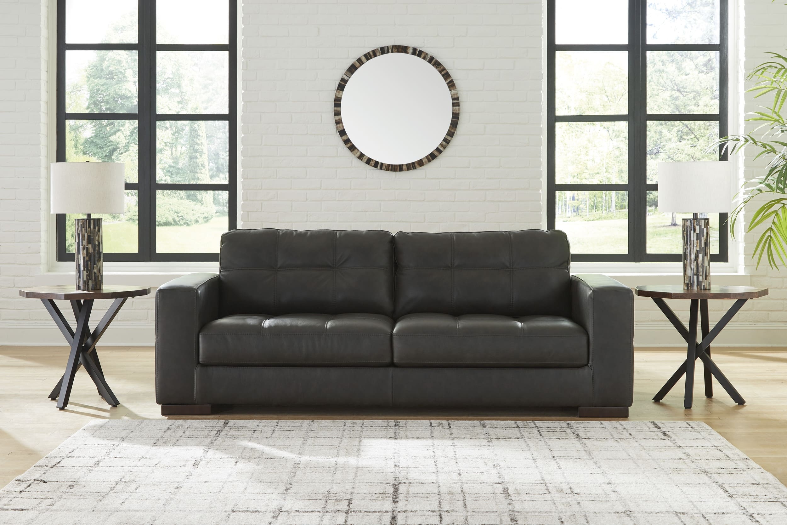 Ashley Luigi Leather Sofa