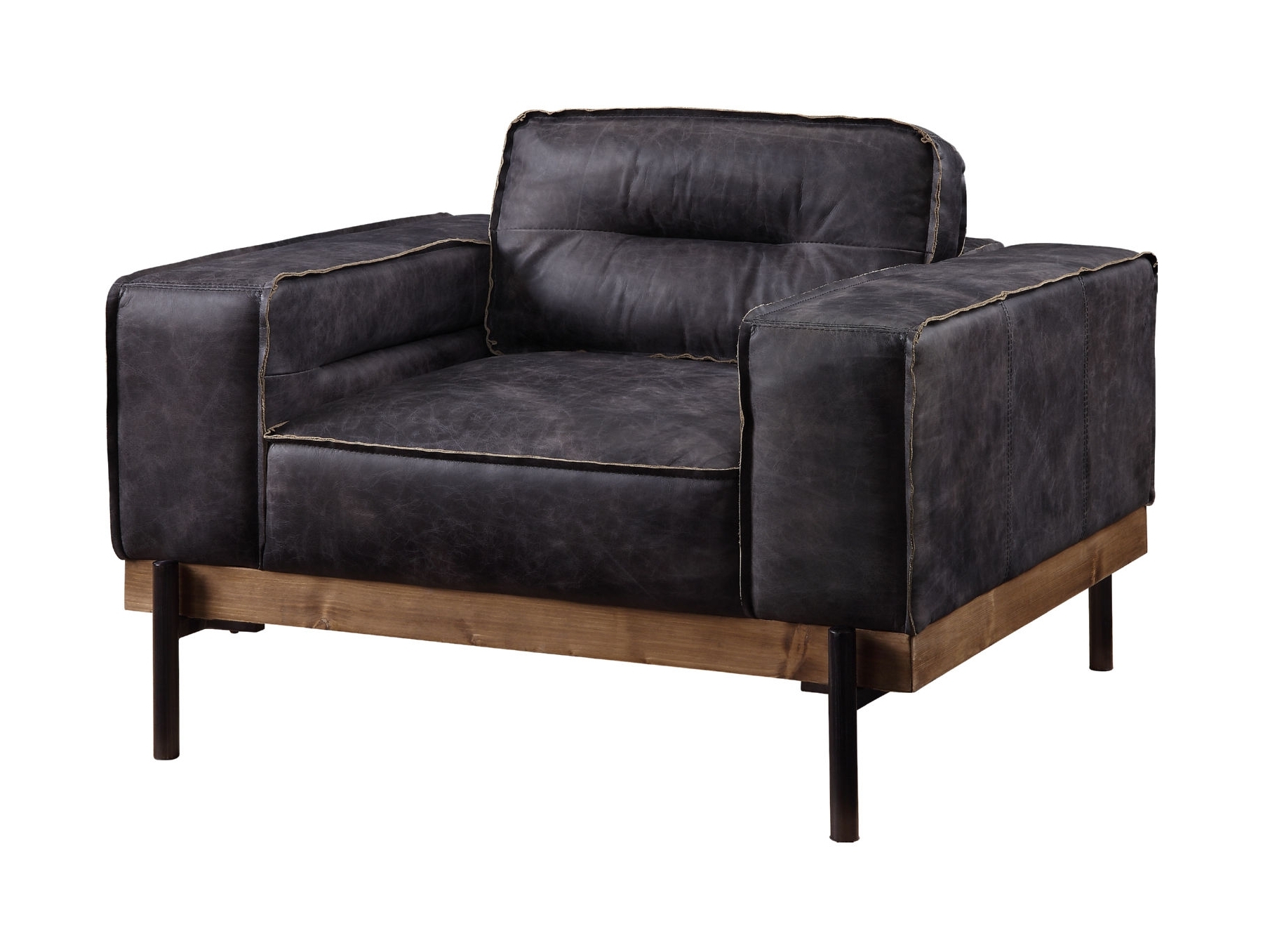 Silchester Top Grain Leather Living Room Set