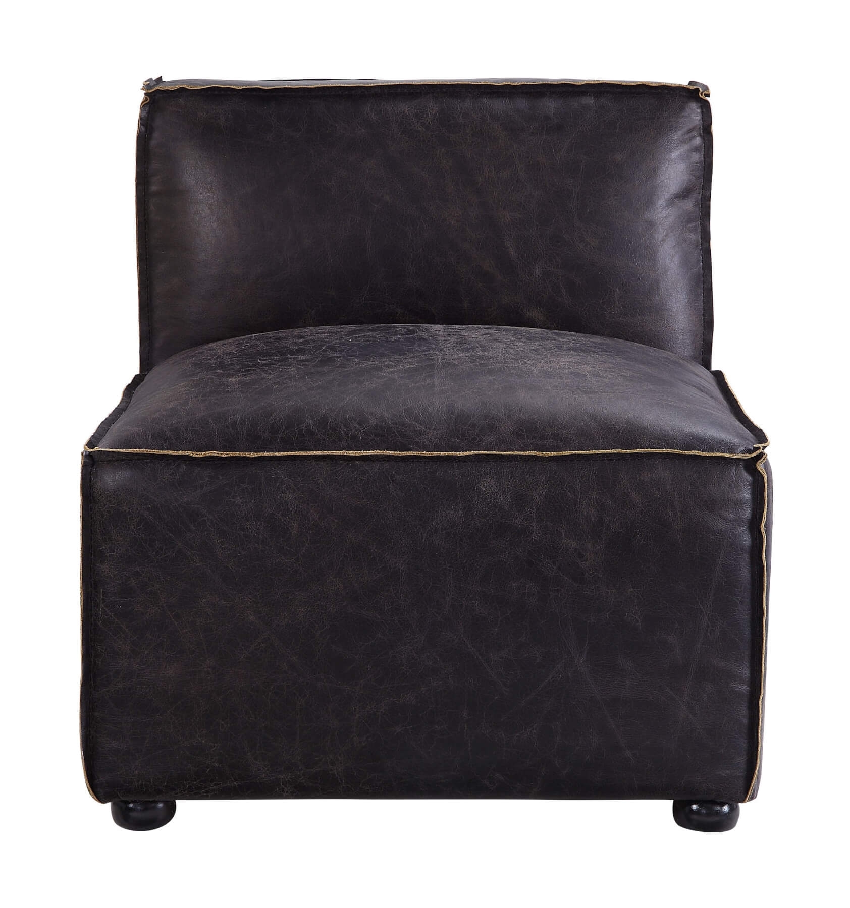Birdie Top Grain Leather Modular Sectional Sofa