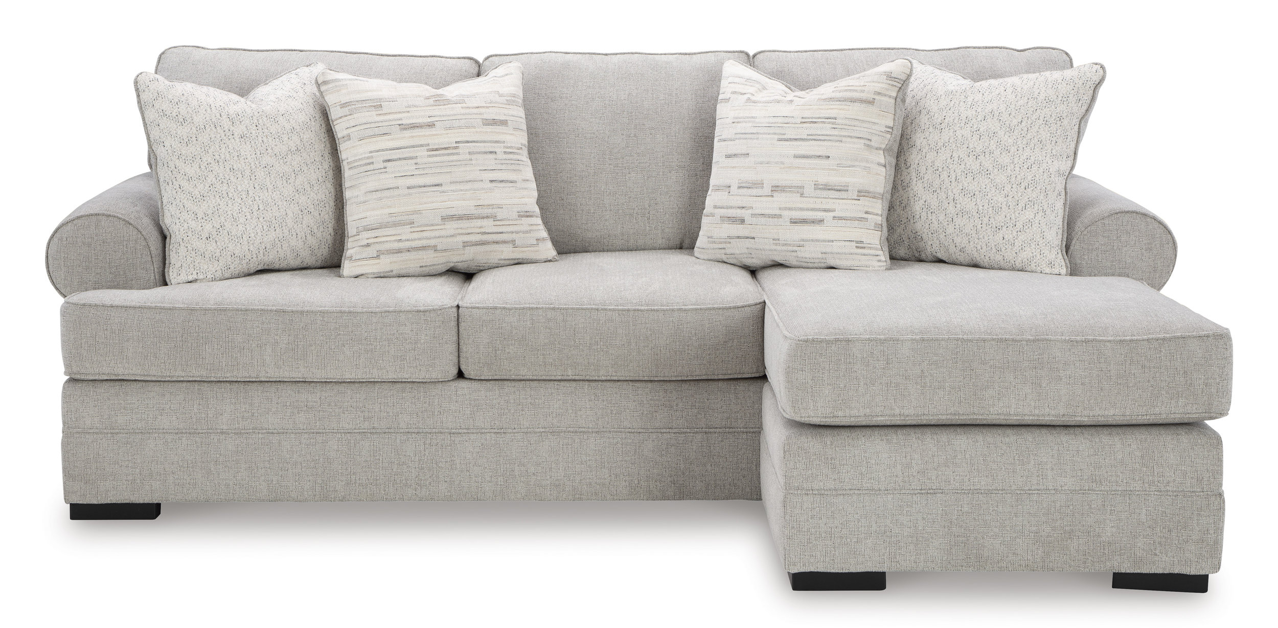 Eastonbridge Fabric L-Shaped Sectional Sofa w/Right Hand Chaise Facing