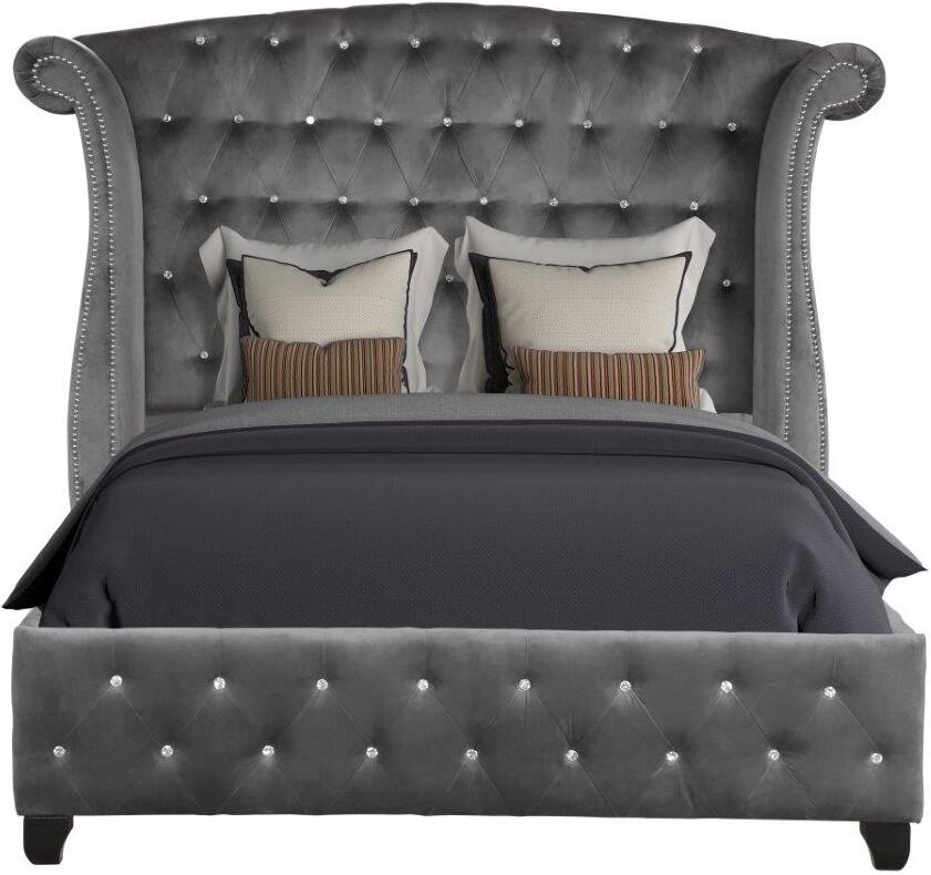 Sophia Fabric Upholstered Bed