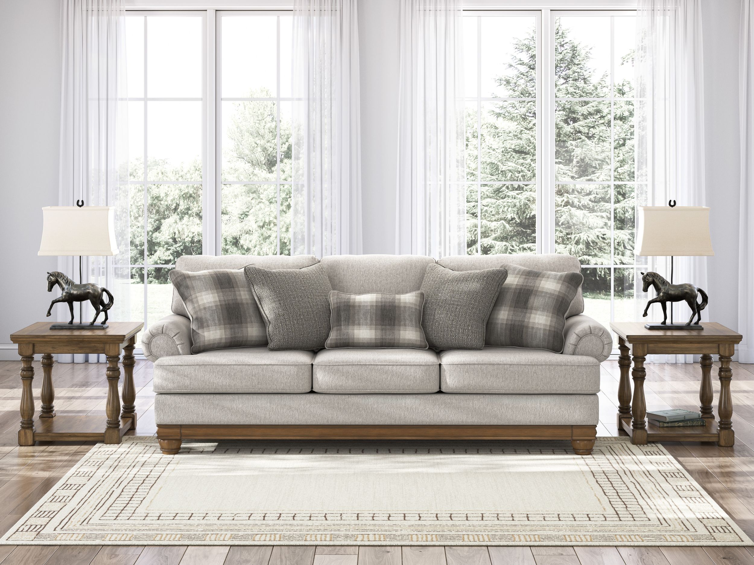Clearbrooke Polyester Living Room Set