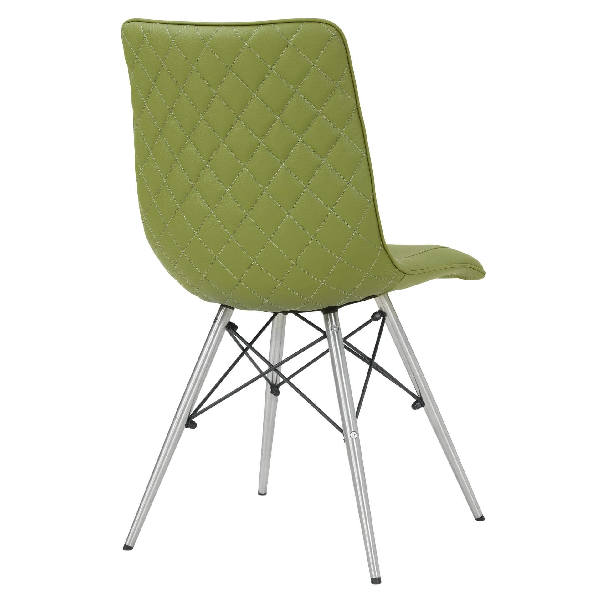 Blaine PU Chair, Stainless Steel Legs