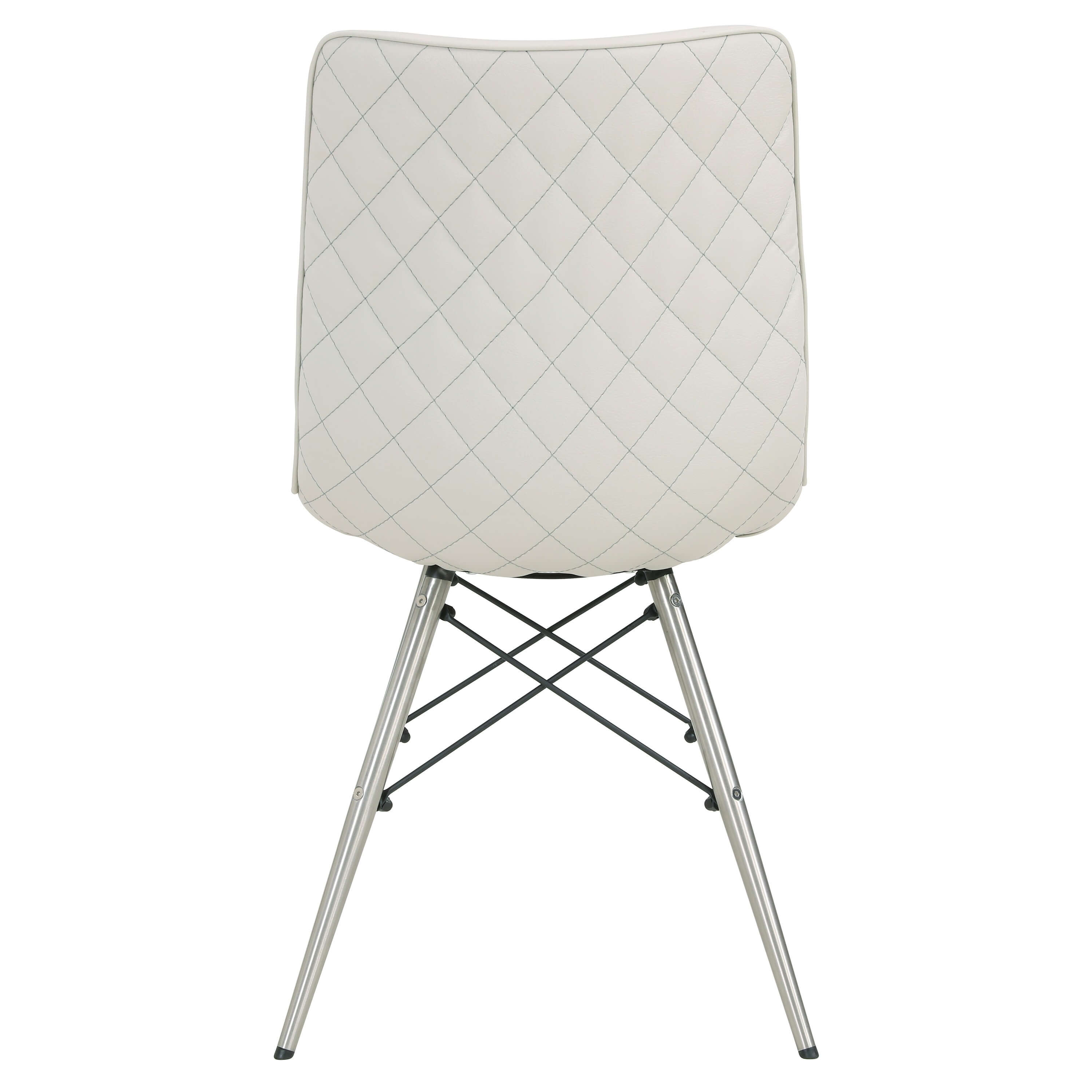 Blaine PU Chair, Stainless Steel Legs