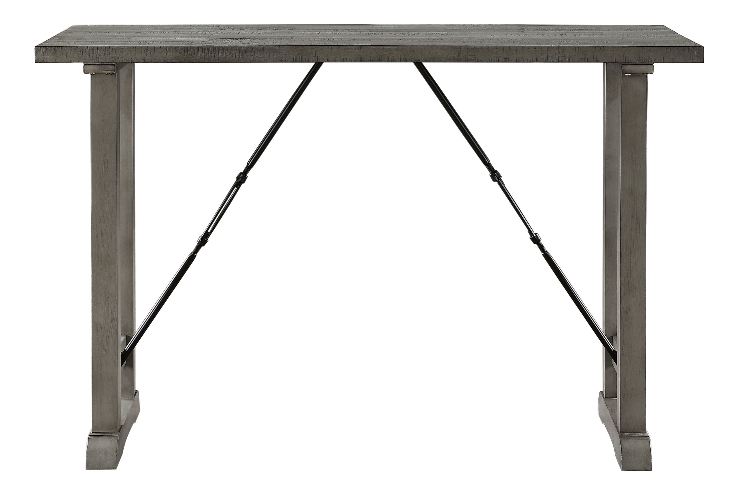 Auburndale Rectangular Wood Counter Height Set