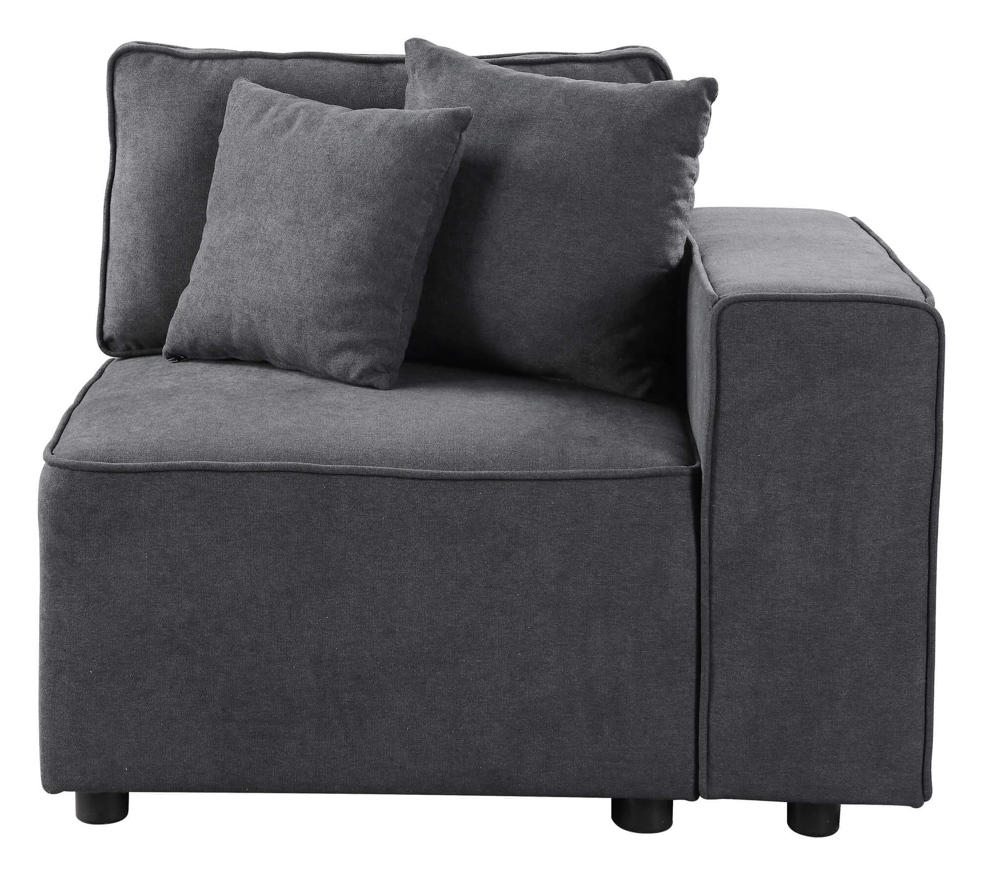 Silvester Fabric Modular Sectional Sofa