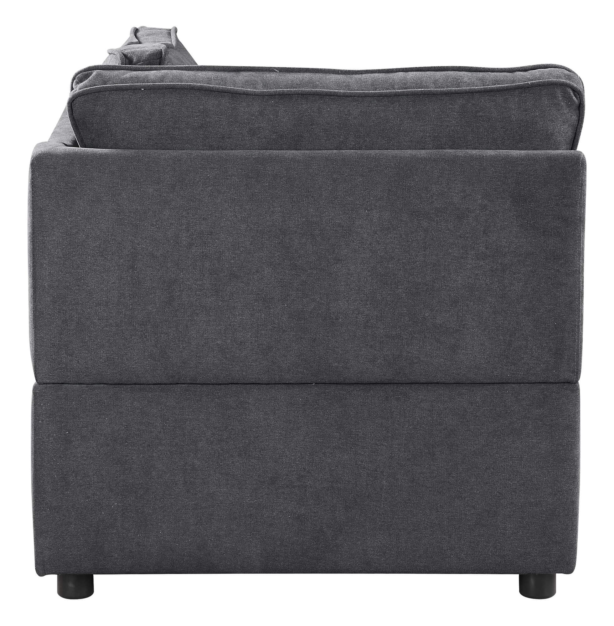 Acme Furniture Silvester Modular Wedge with Pillow 