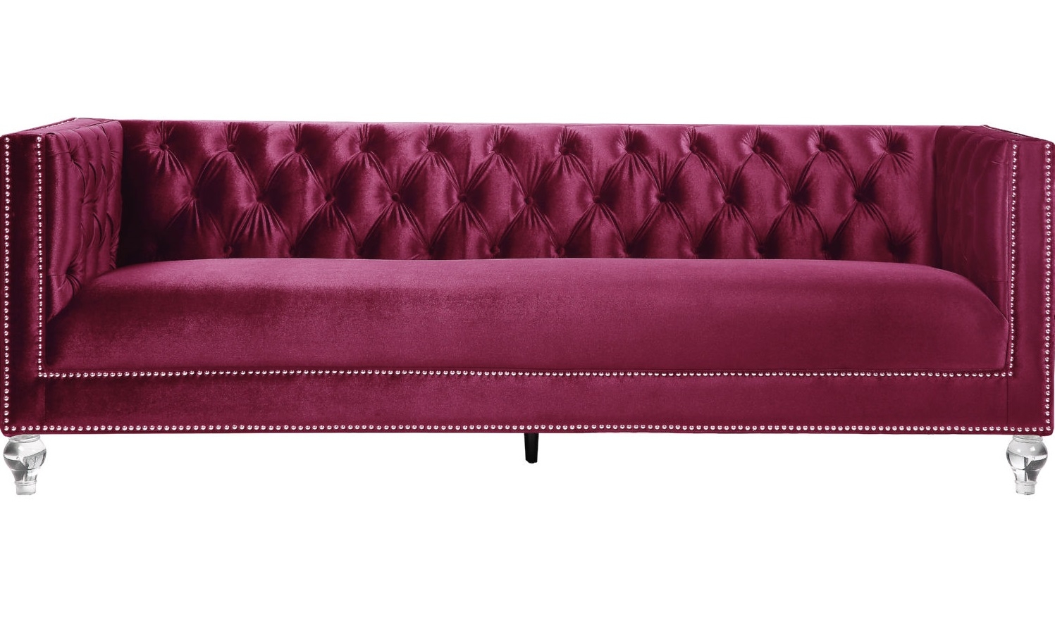 Heibero Velvet Tufted Living Room Set