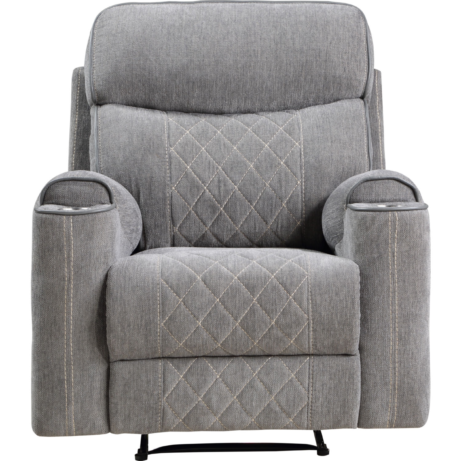 Aulada Fabric Glider Recliner Chair