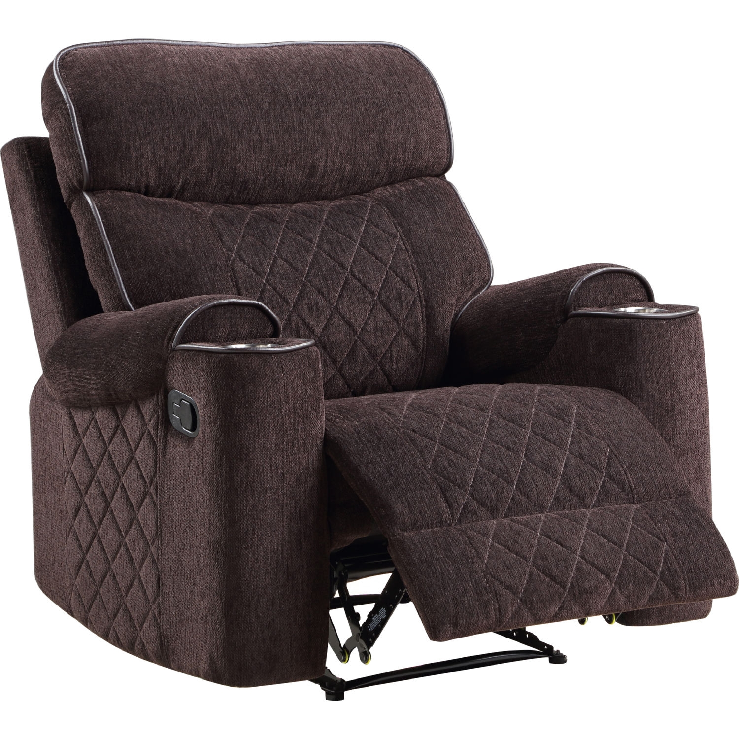 Aulada Fabric Glider Recliner Chair