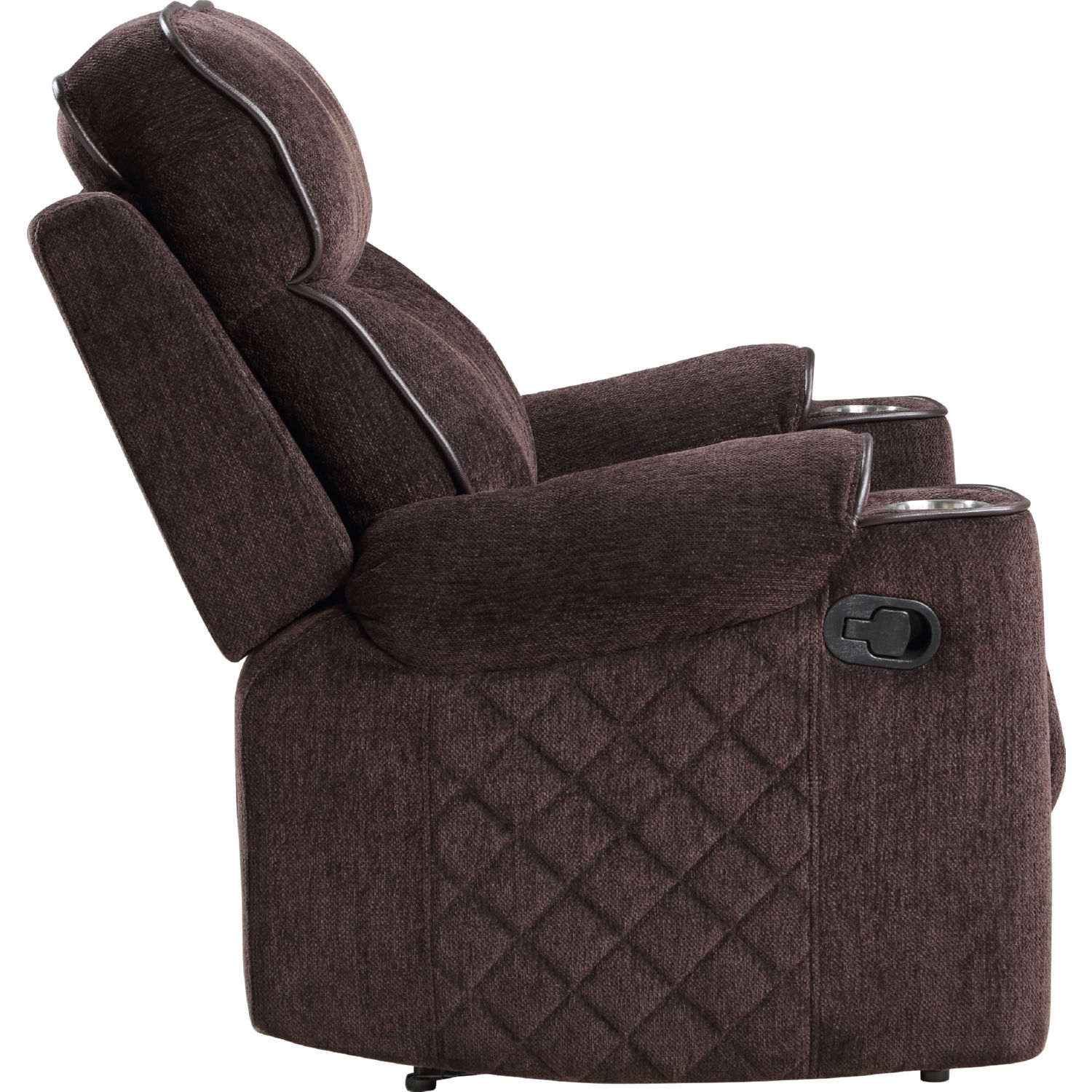 Aulada Fabric Glider Recliner Chair