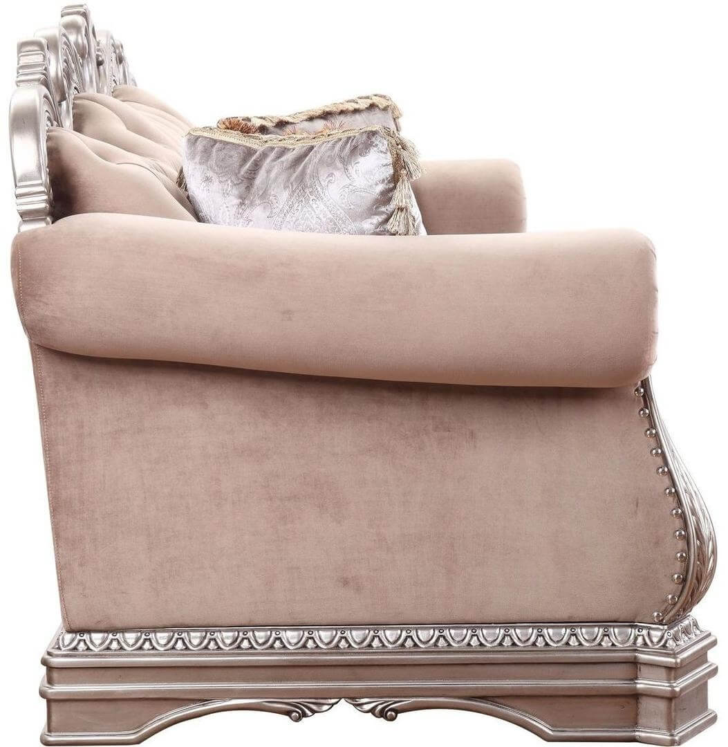 Northville Velvet Loveseat