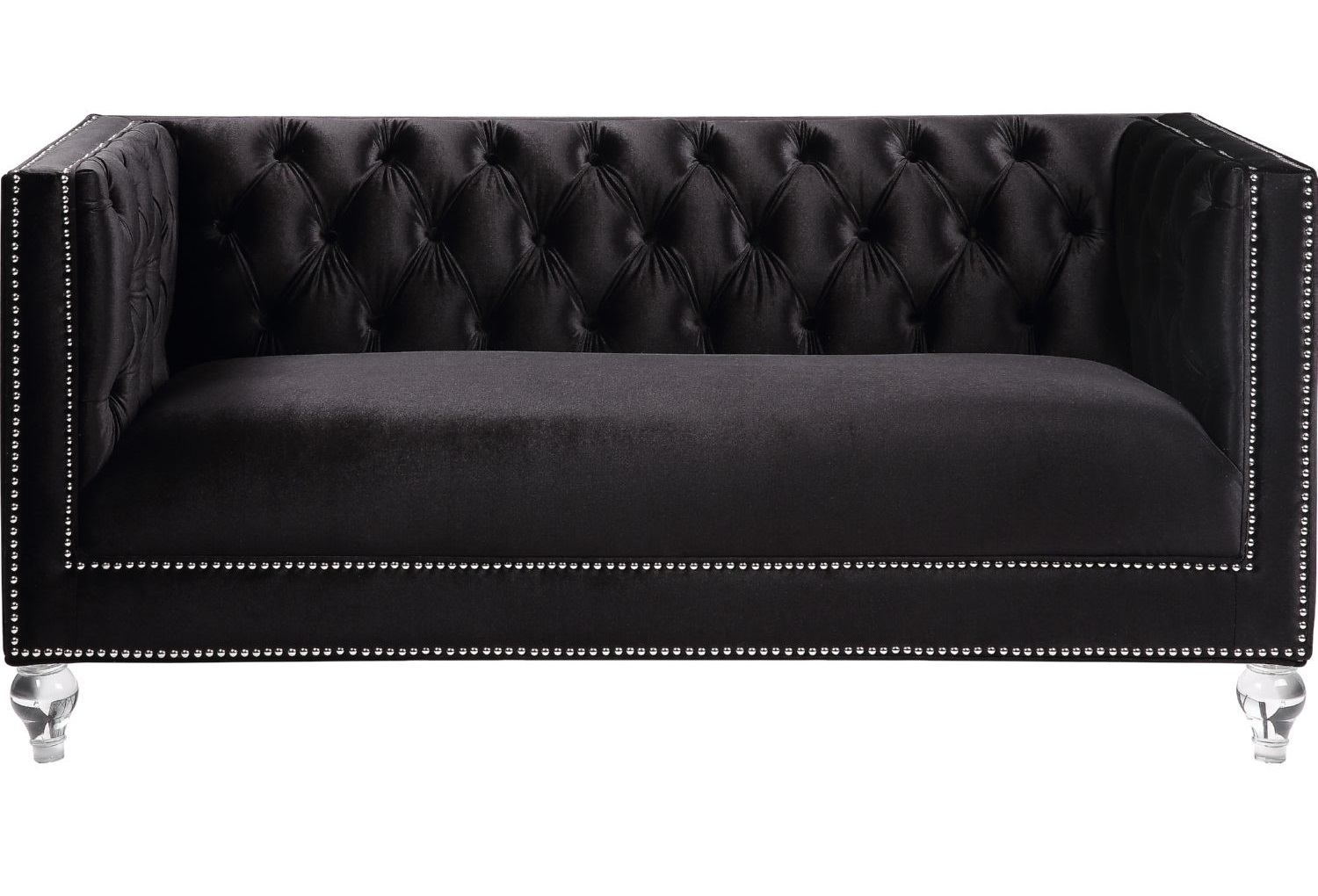 Heibero Velvet Tufted Living Room Set
