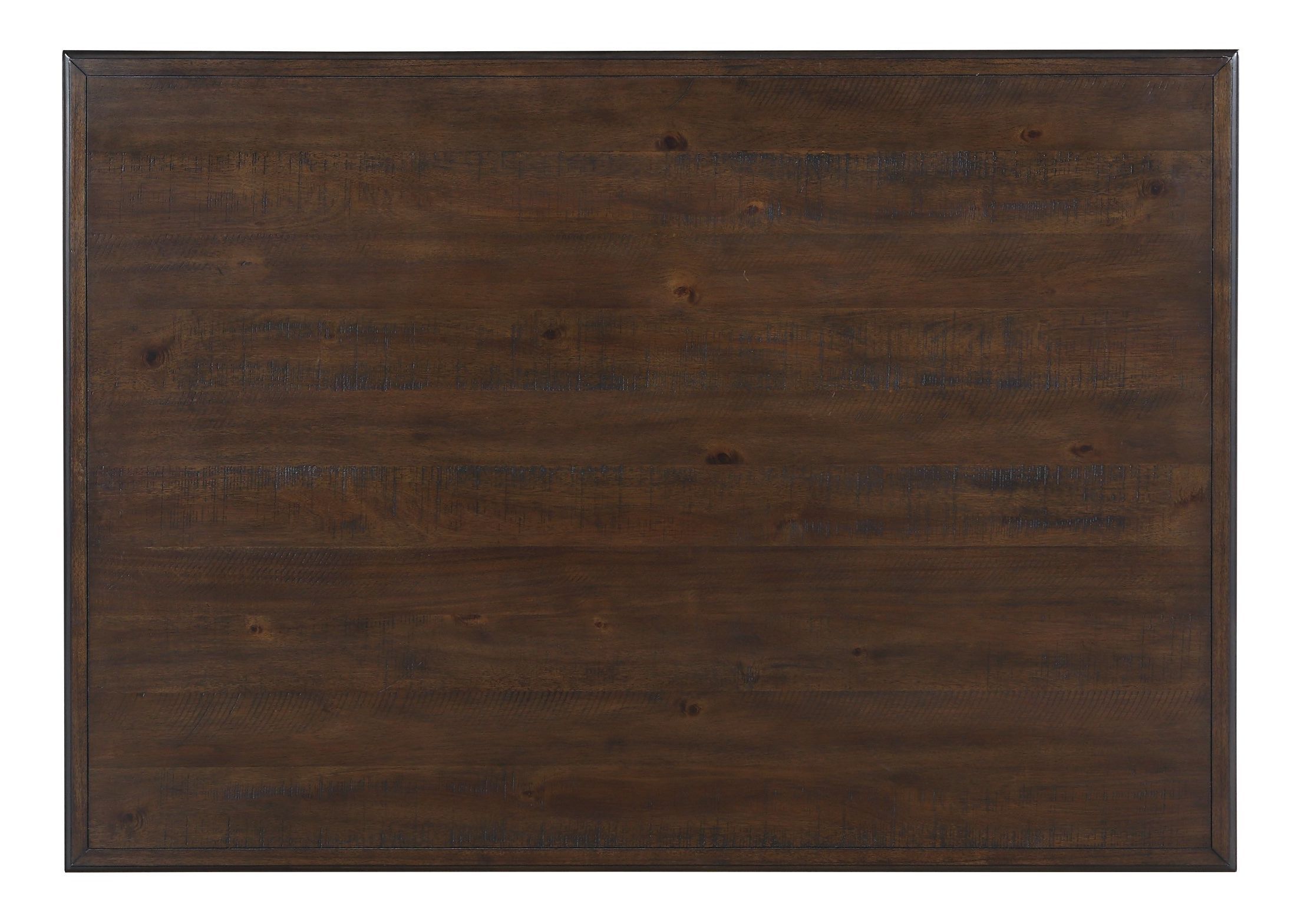 Baywater Rectangular Wood Counter Height Set with 4 Drawers