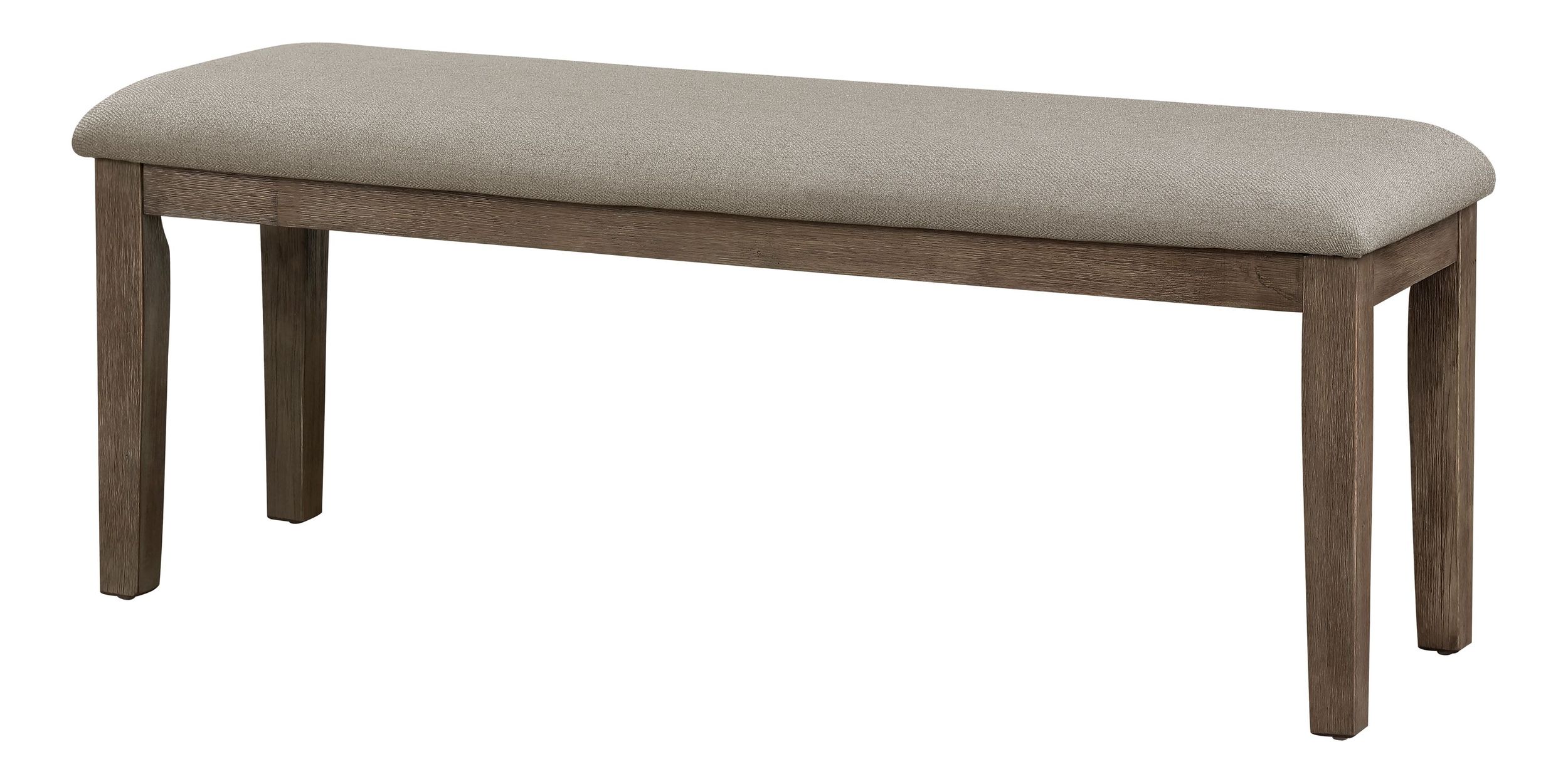 Armhurst Wood/Fabric Dining Bench