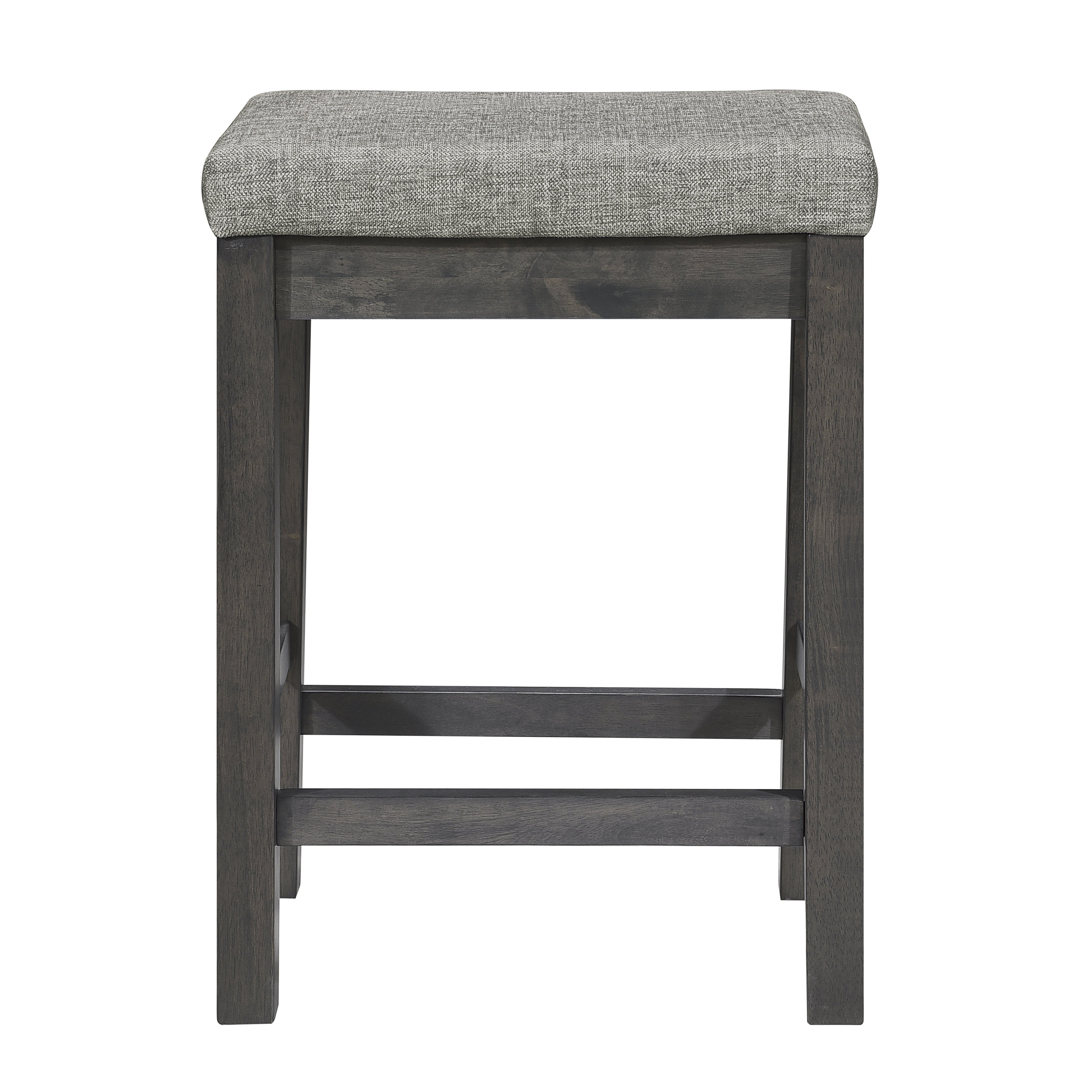 Connected Wood/Fabric 4-Piece Pack Counter Height Set with Drawer