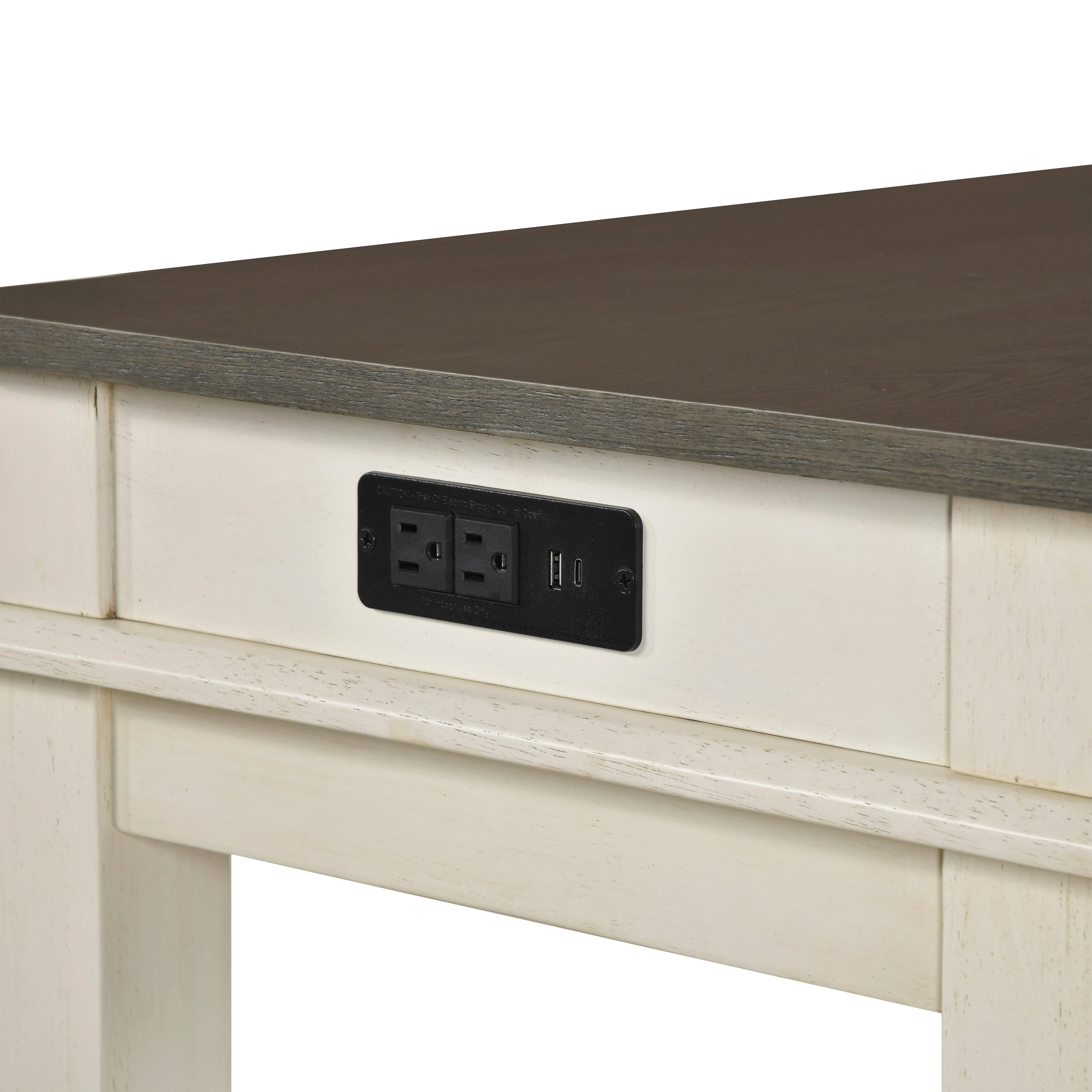 Beacon Wood/Fabric 4-Piece Pack Counter Height Set