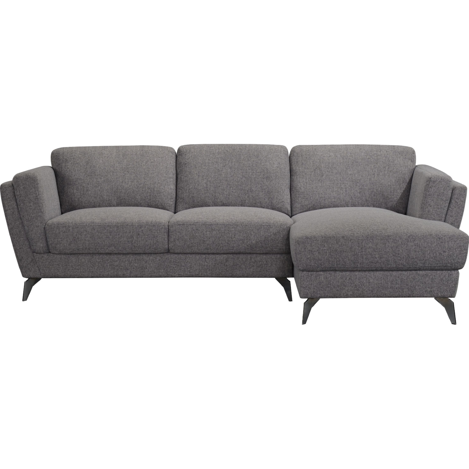 ACME Beckett Fabric L-Shaped Sectional