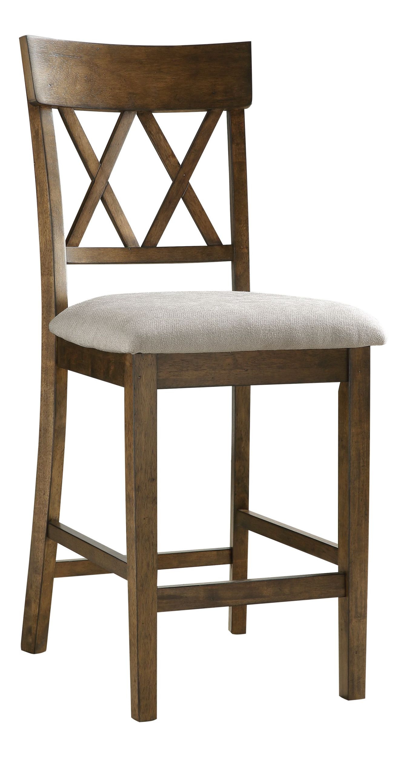 Balin Wood/Fabric Counter Height Chair