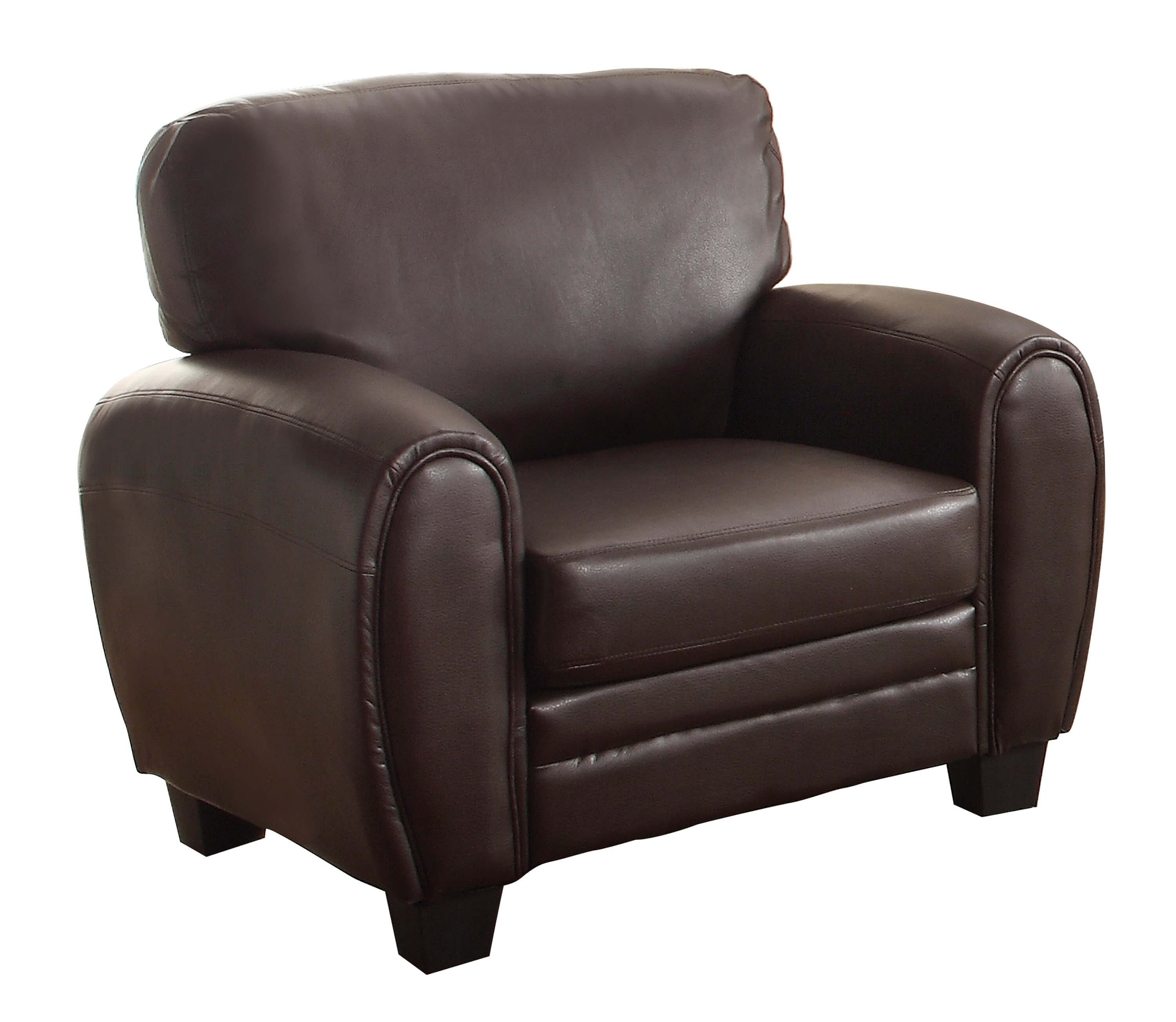 Rubin Bonded Leather Living Room Set by Homelegance