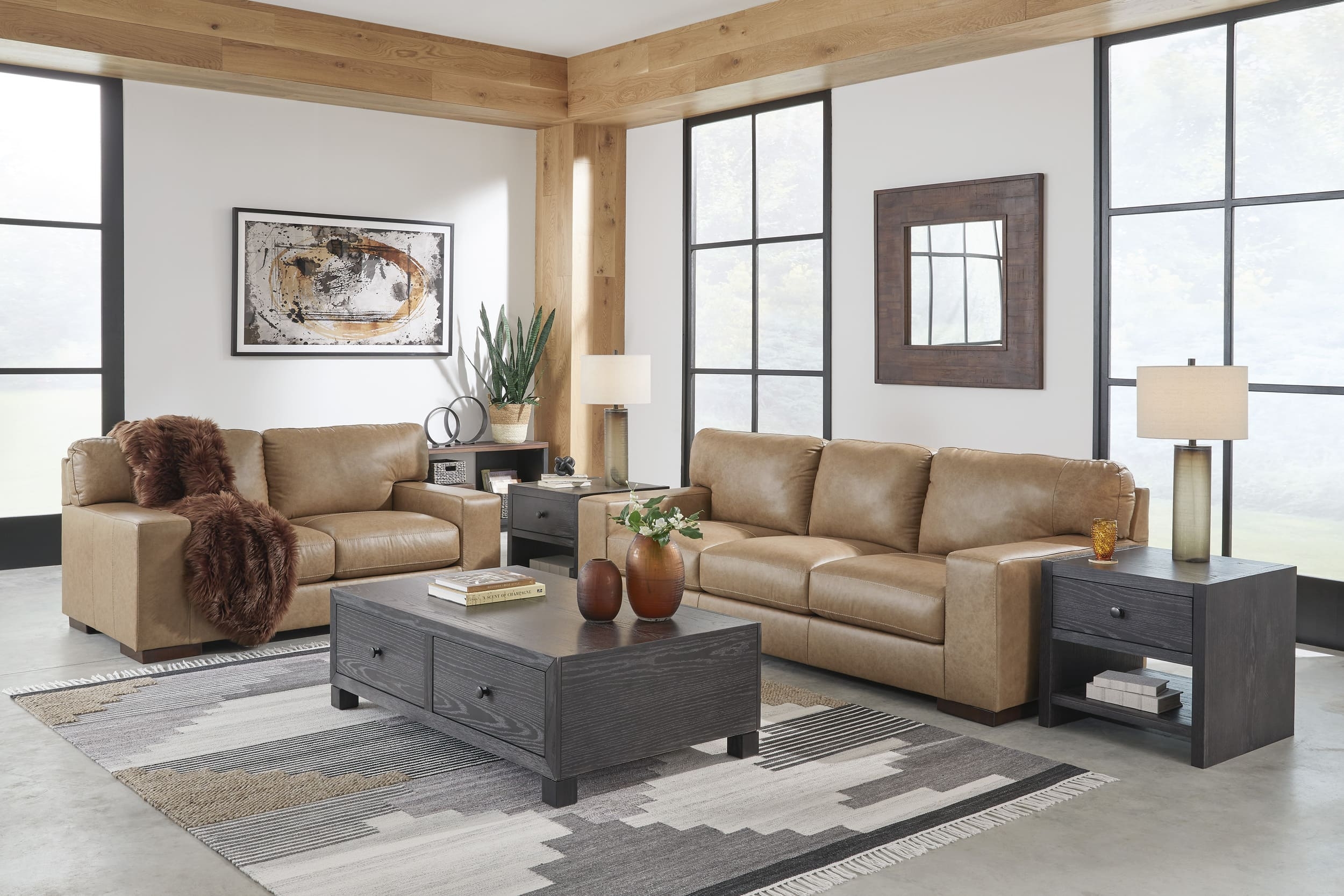 Lombardia Sofa And Loveseat