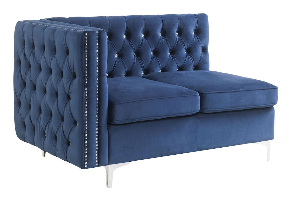 Jaszira Fabric Tufted Loveseat