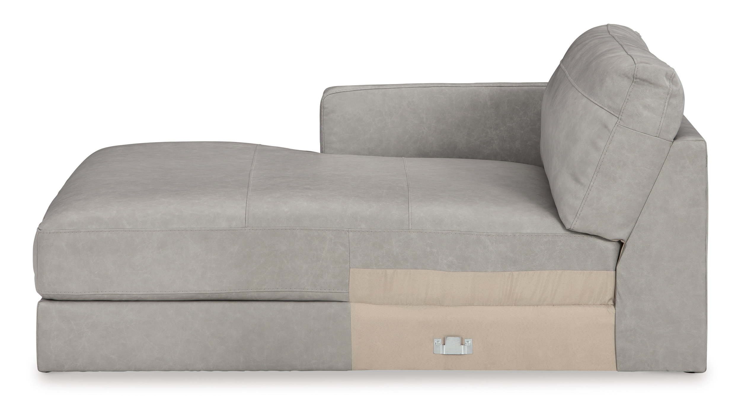 Ashley Amiata Glacier 2-Piece Leather Sectional