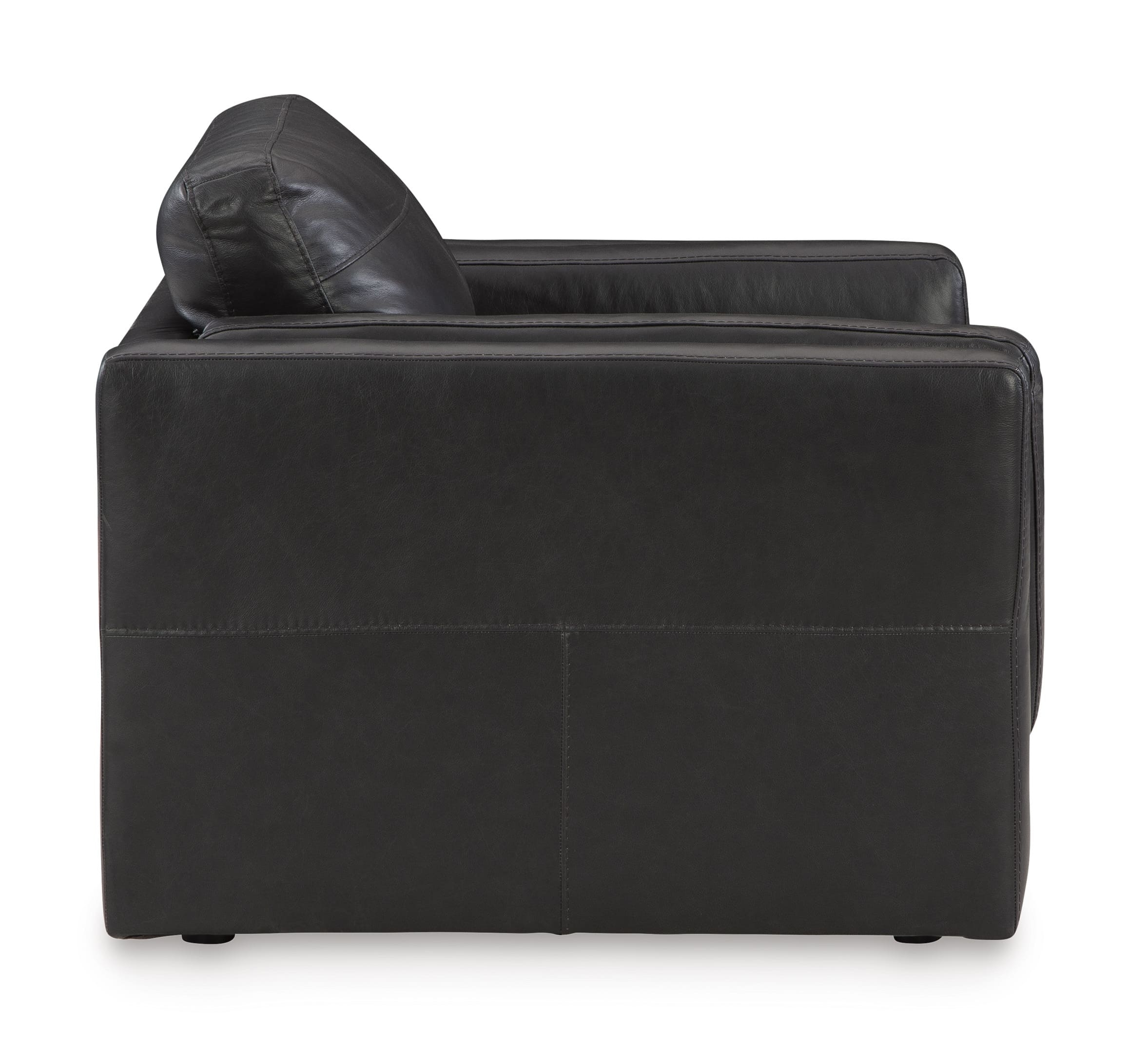 Ashley Amiata Leather Chair Side