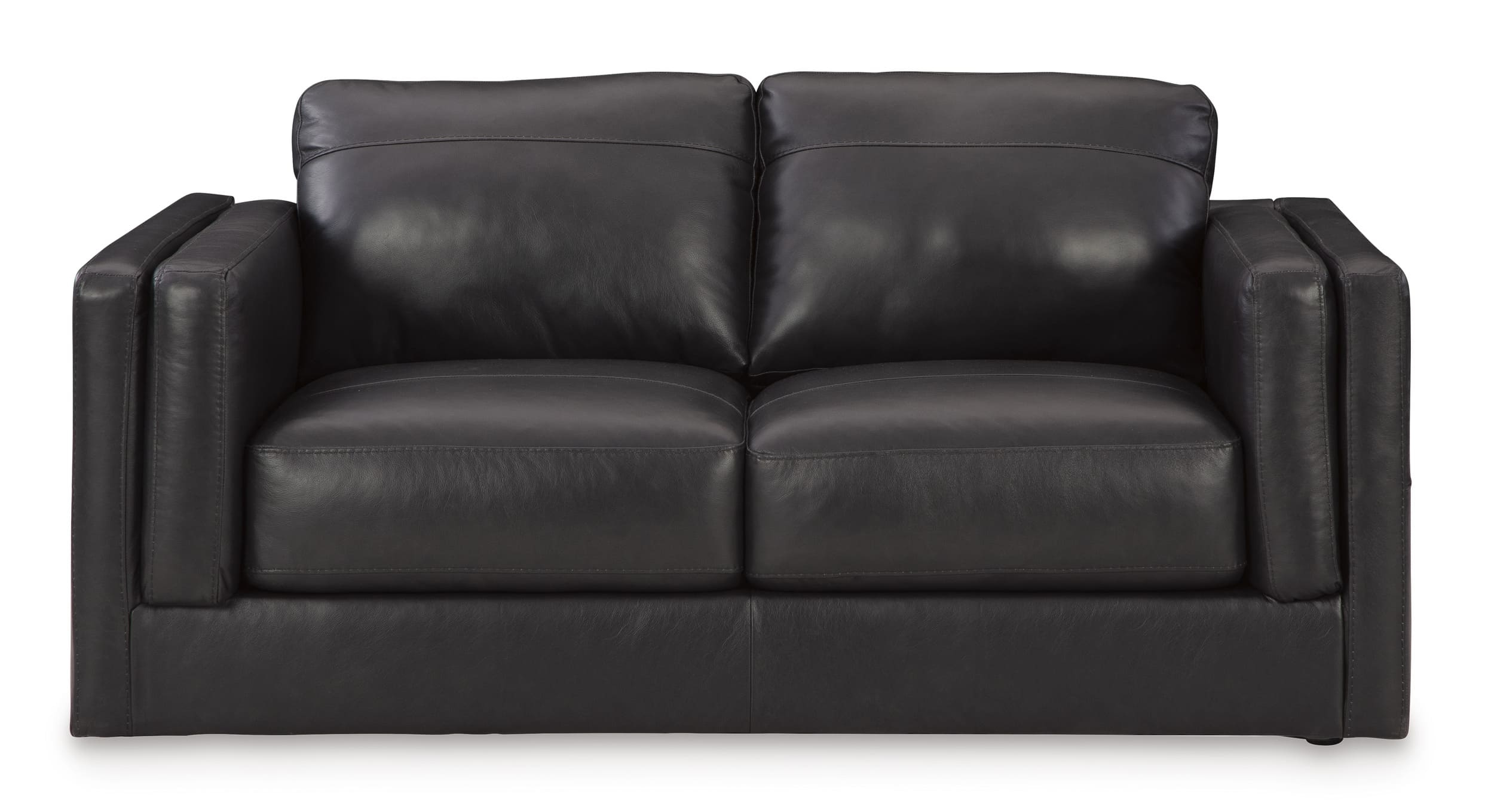 Amiata Leather Loveseat by Ashley