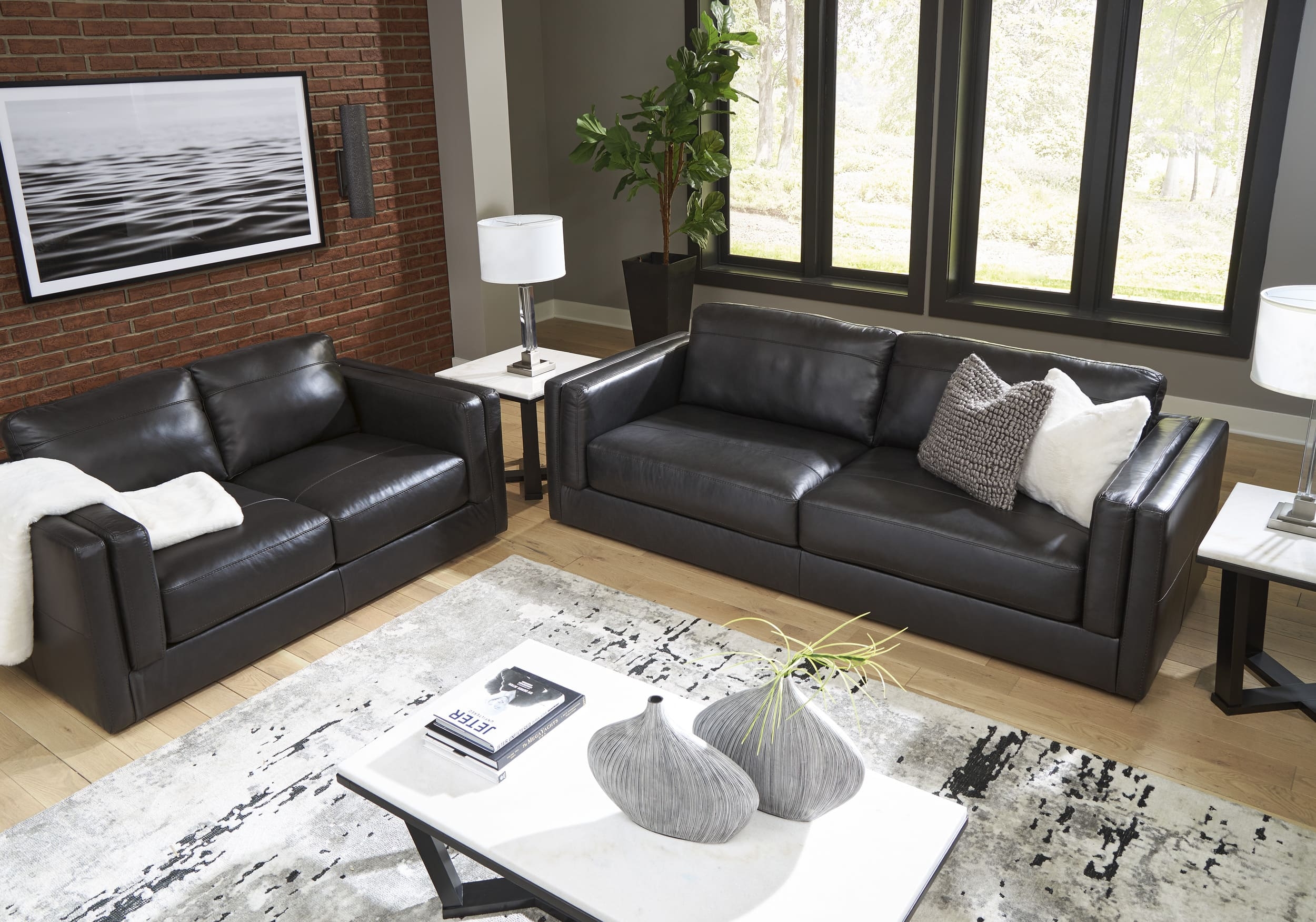 leather couches