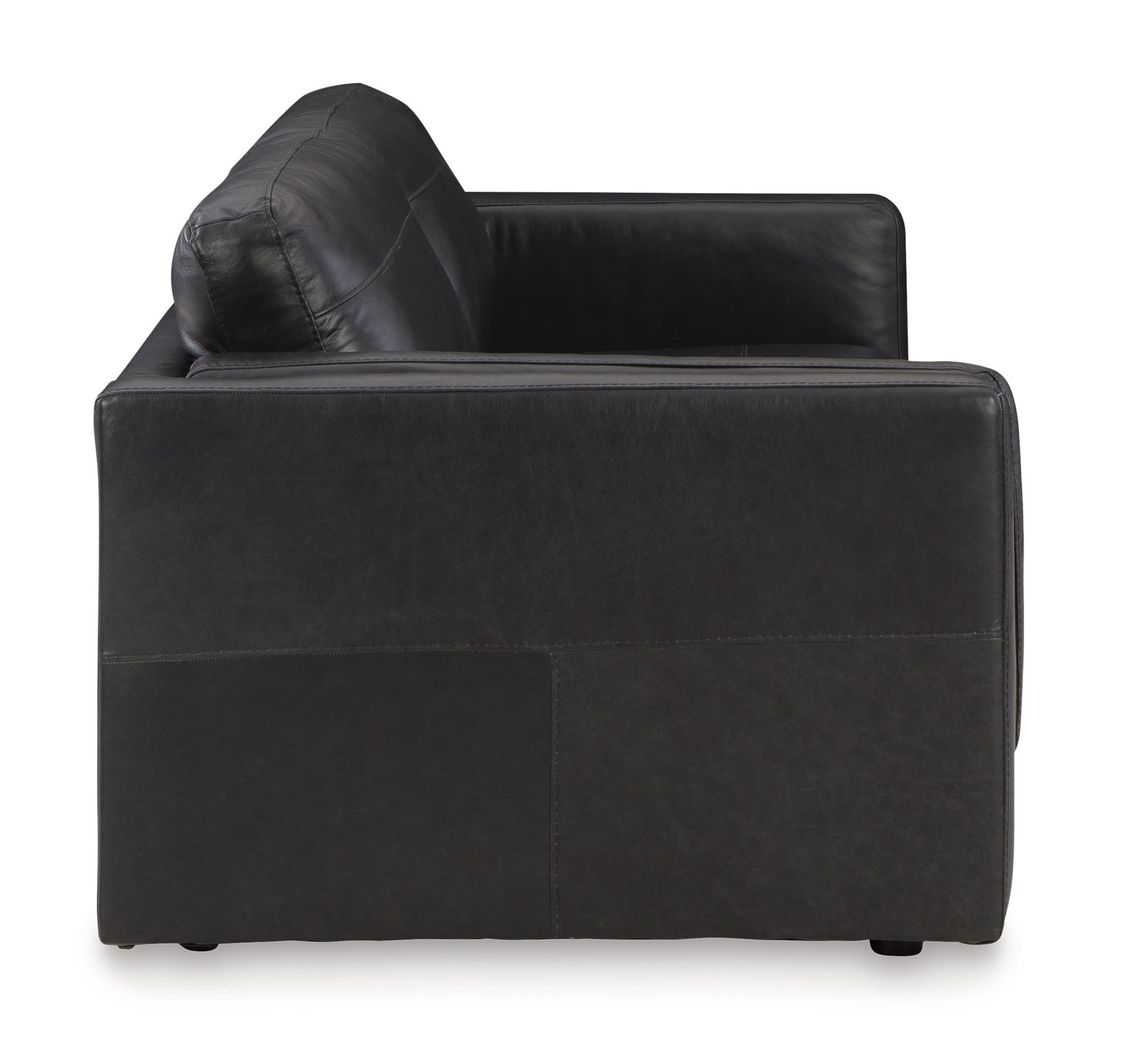 Ashley Amiata Leather Sofa Side