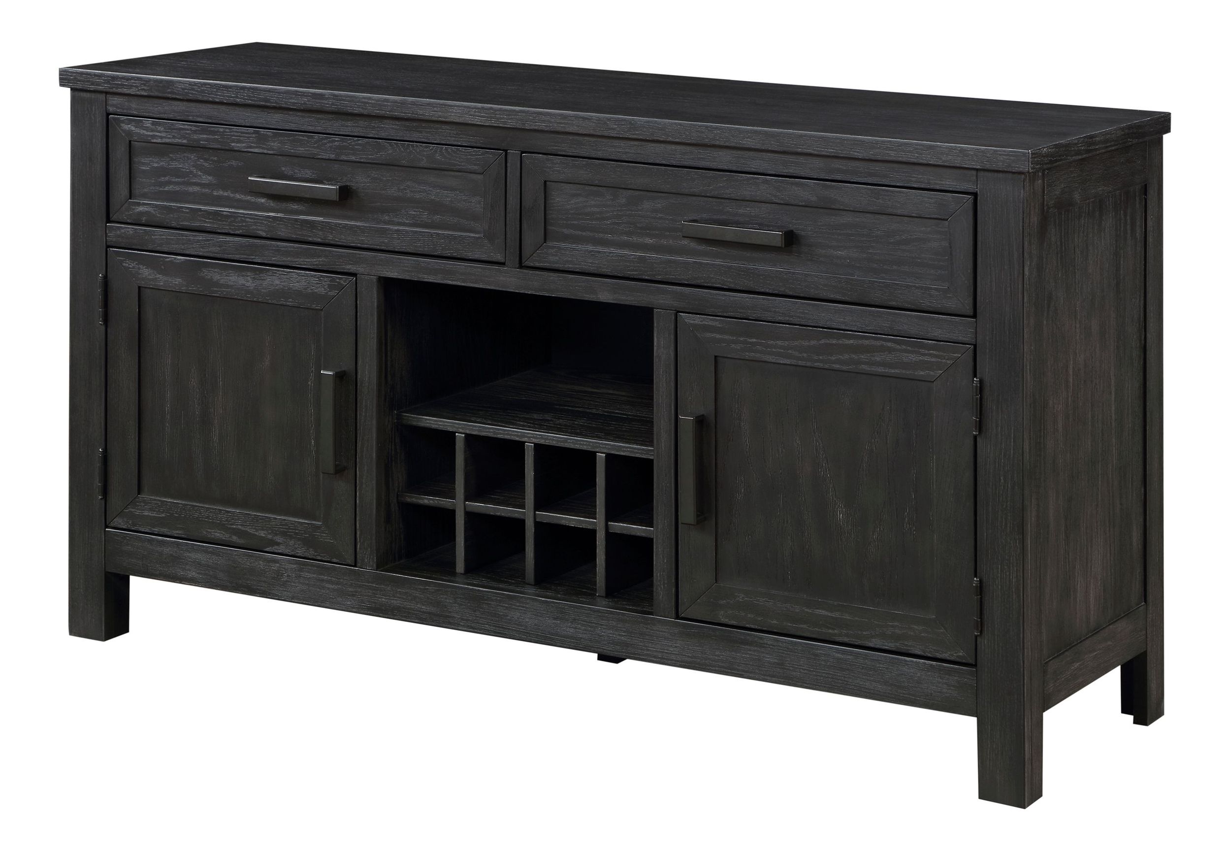 Orem Wood Server with 2 Doors & 2 Drawers