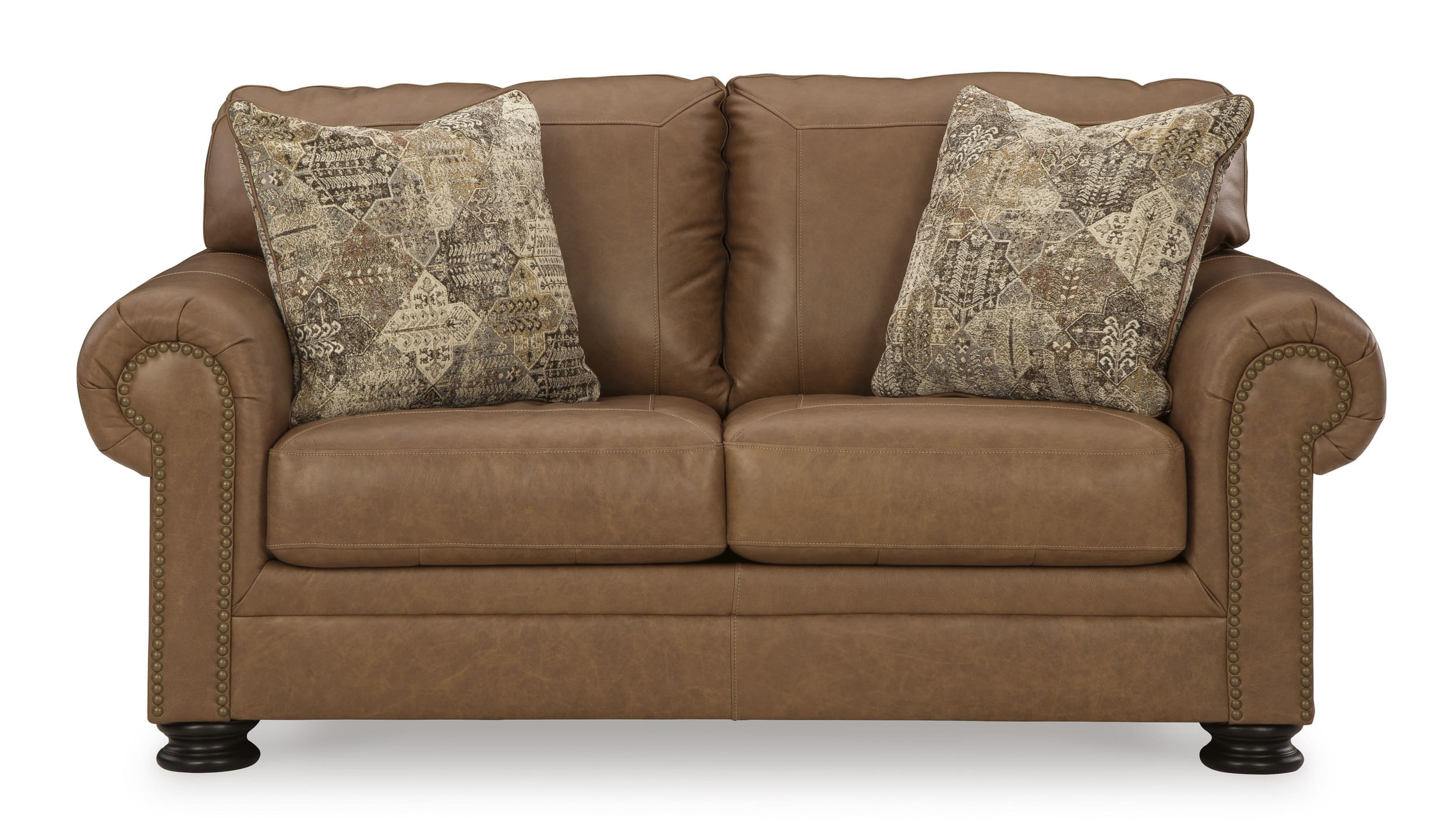 Carianna Leather Loveseat by Ashley
