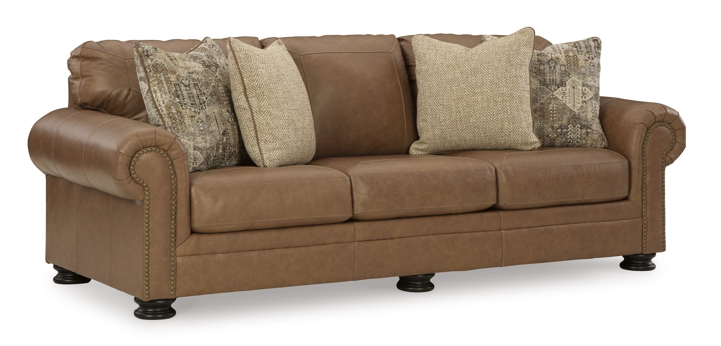 Carianna Leather Queen Sofa Sleeper