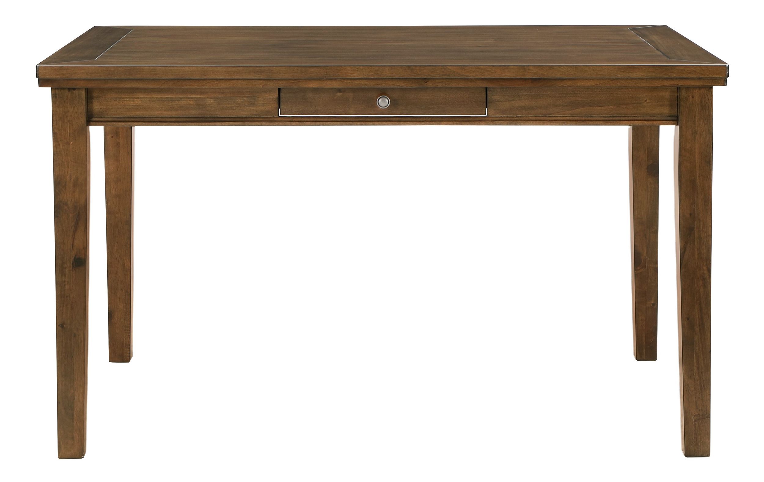 Tigard Rectangular Wood Counter Height Set with 4 Drawers