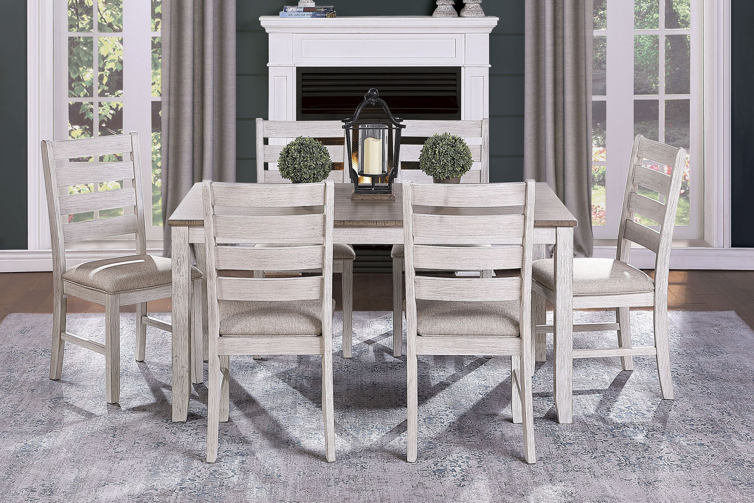 Ithaca Rectangular Wood Dining Table