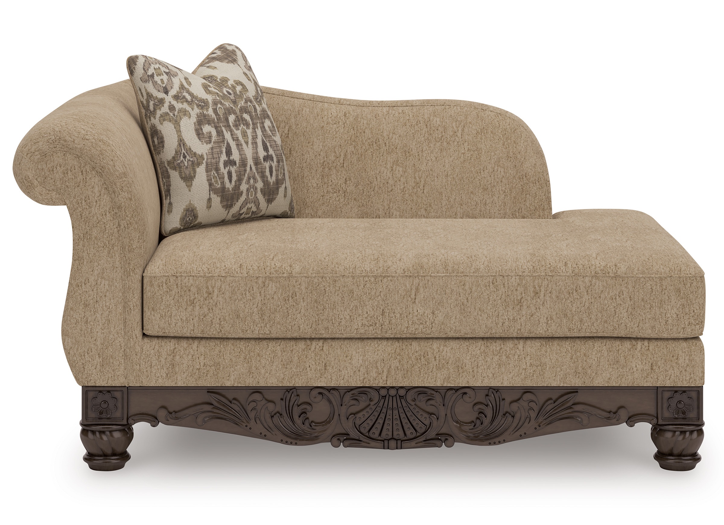 Chelsworth RAF Corner Chaise - Golden Polyester | SohoMod