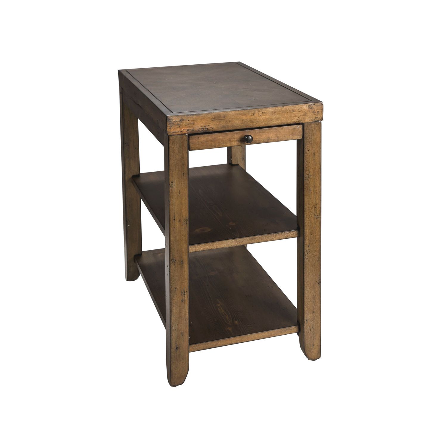 Mitchell Wood Storage Cocktail Table Set | 3-Piece | Cinnamon