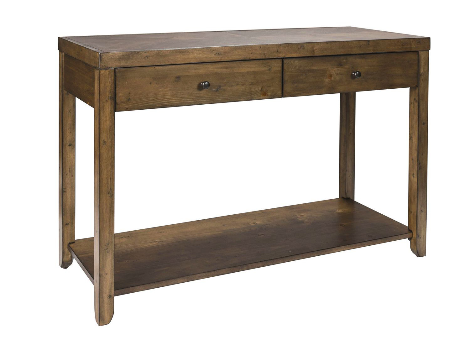 Mitchell Wood Storage Cocktail Table Set | 3-Piece | Cinnamon