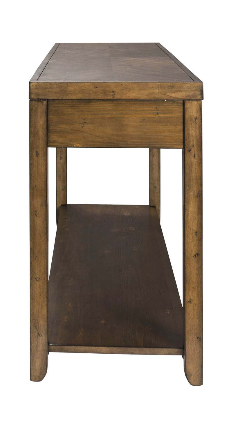 Mitchell Rectangular Wood 2-Drawer Sofa Table