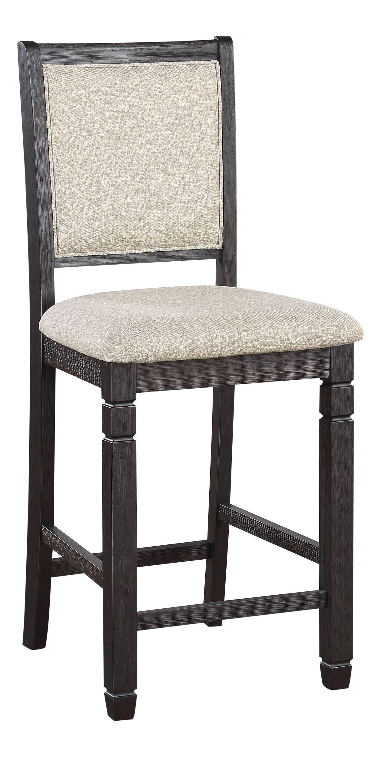 Asher Wood/Fabric Counter Height Chair