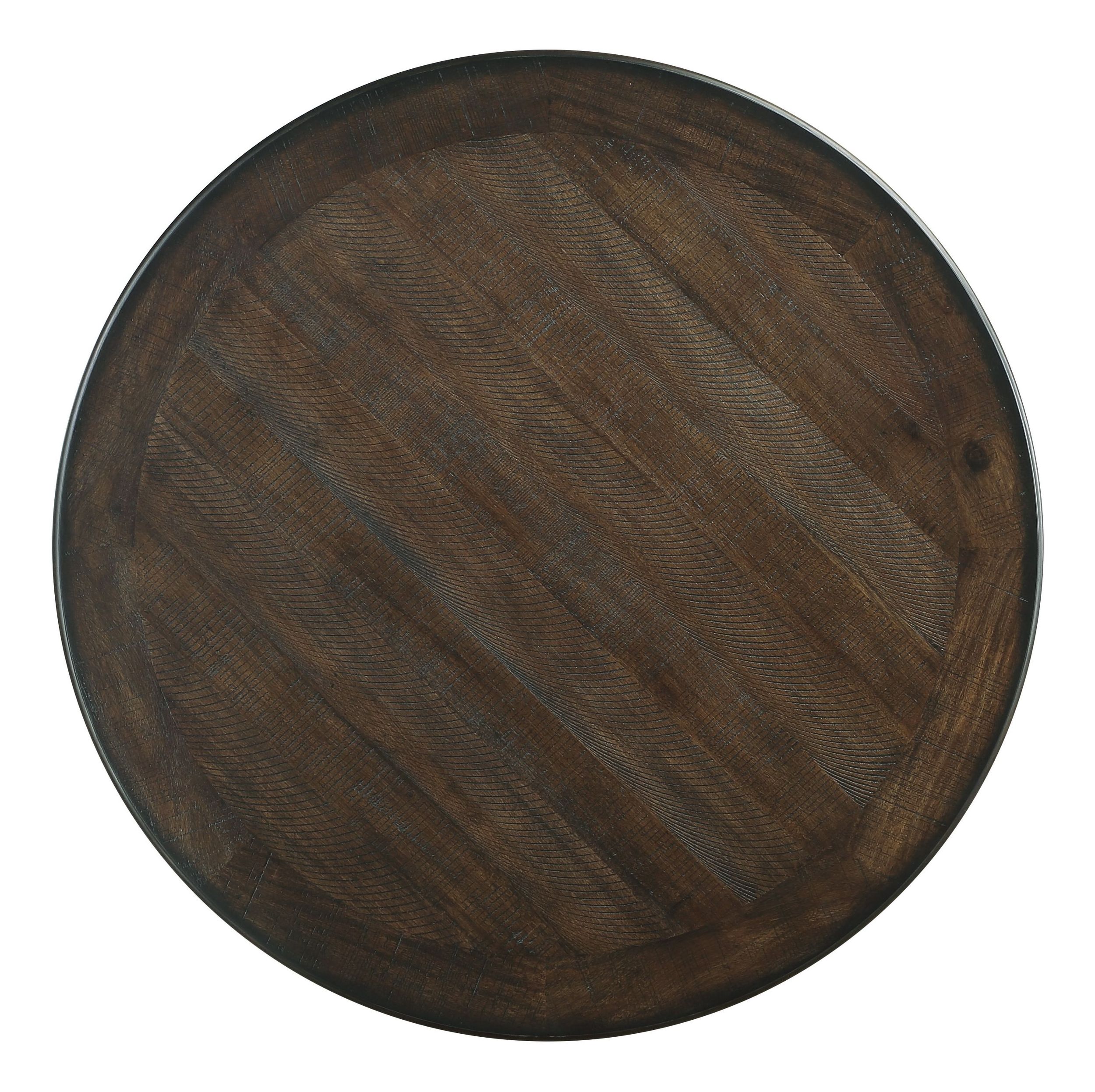 Asher Round Wood Counter Height Table
