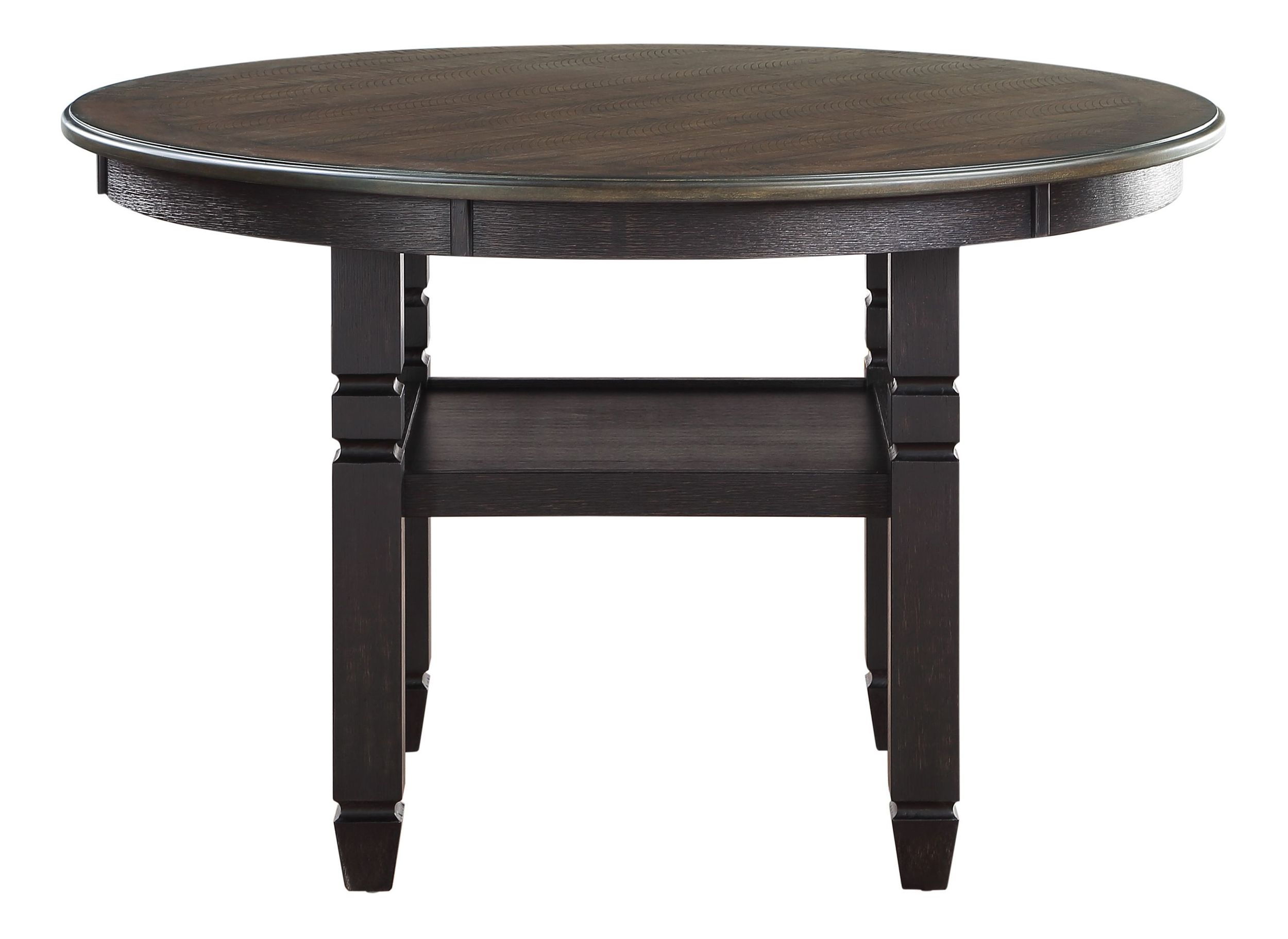 Asher Round Wood Dining Room Set