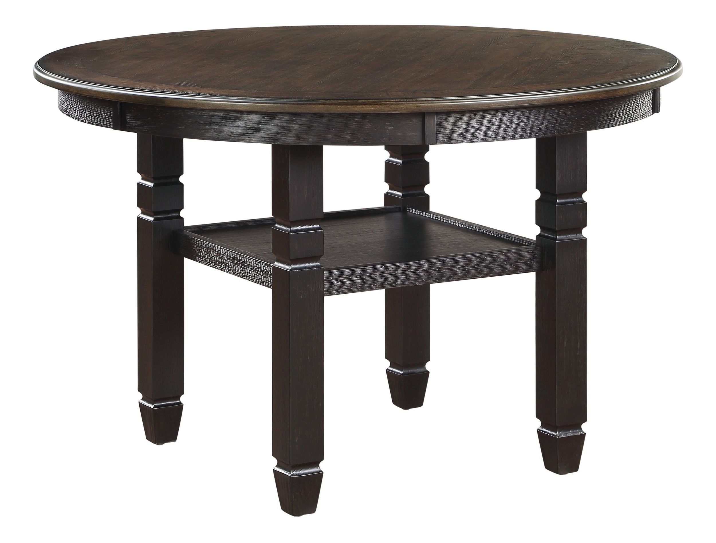Asher Round Wood Dining Table