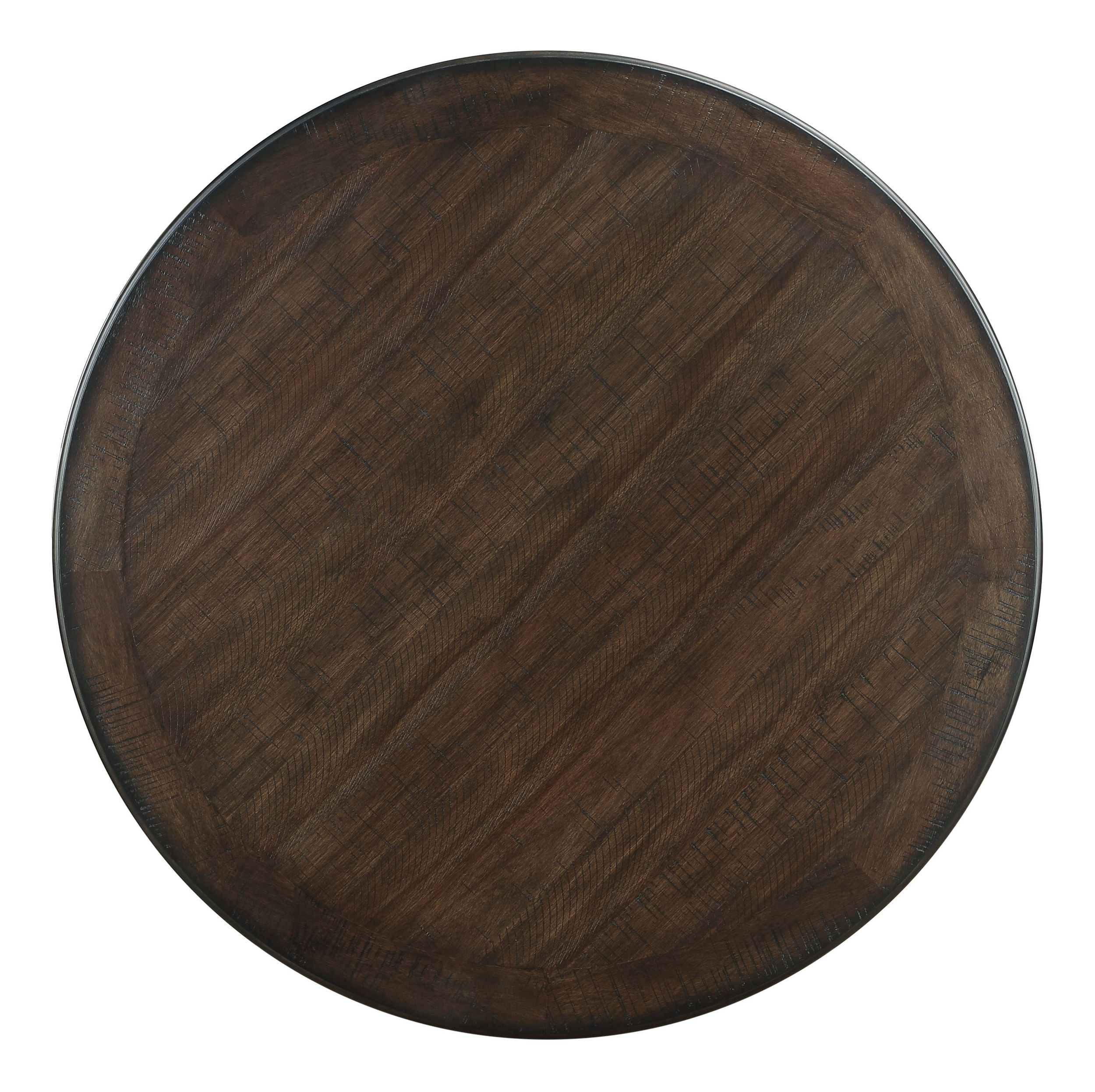Asher Round Wood Dining Room Set