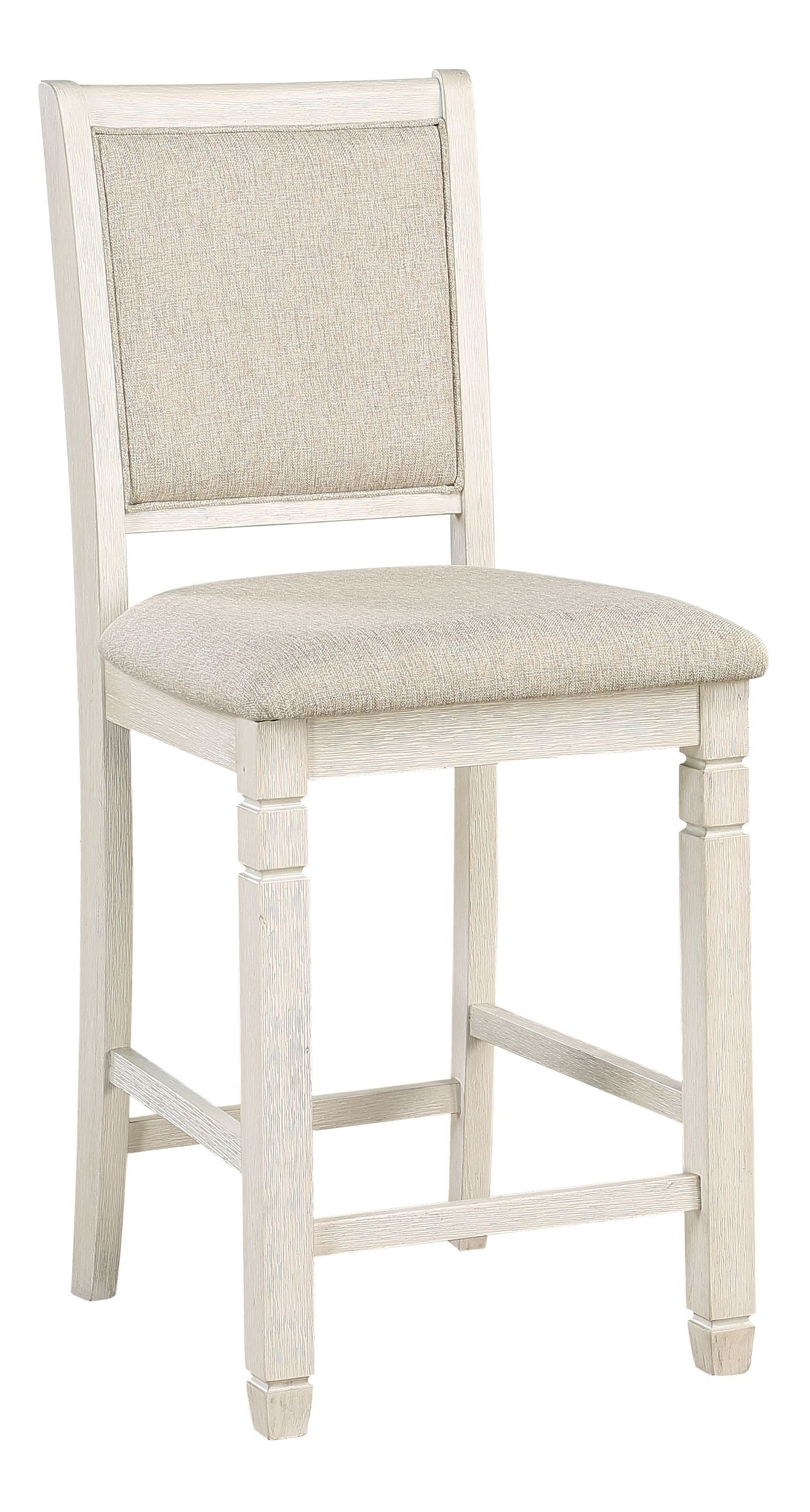Asher Wood/Fabric Counter Height Chair