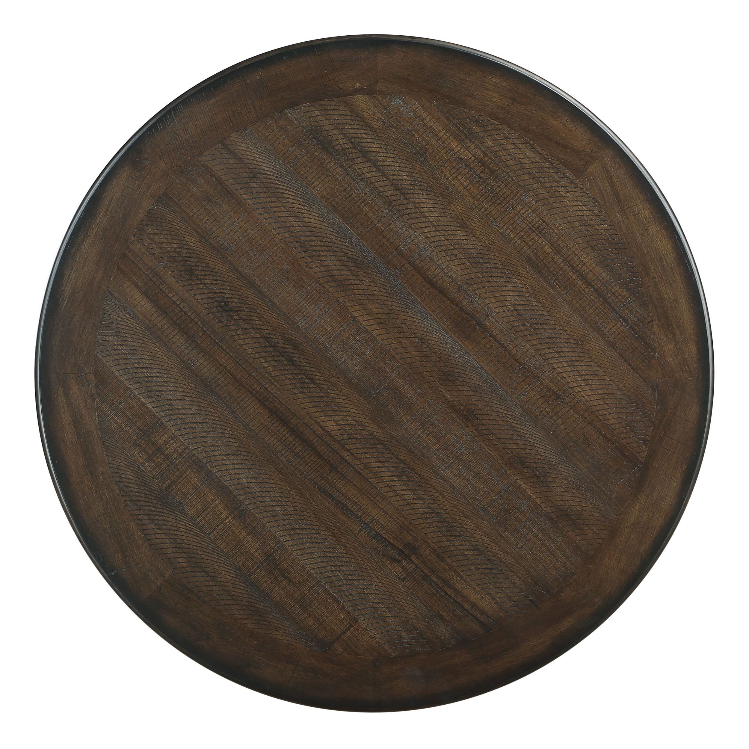 Asher Round Wood Counter Height Set