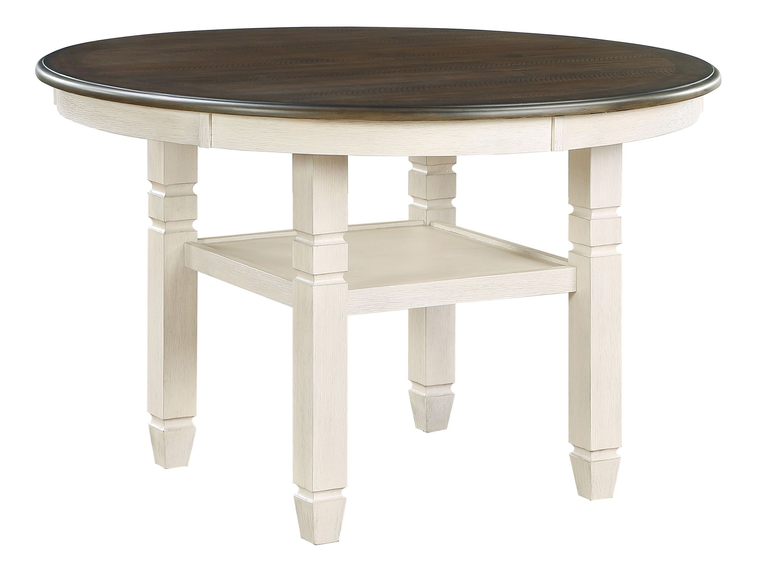 Asher Round Wood Dining Table