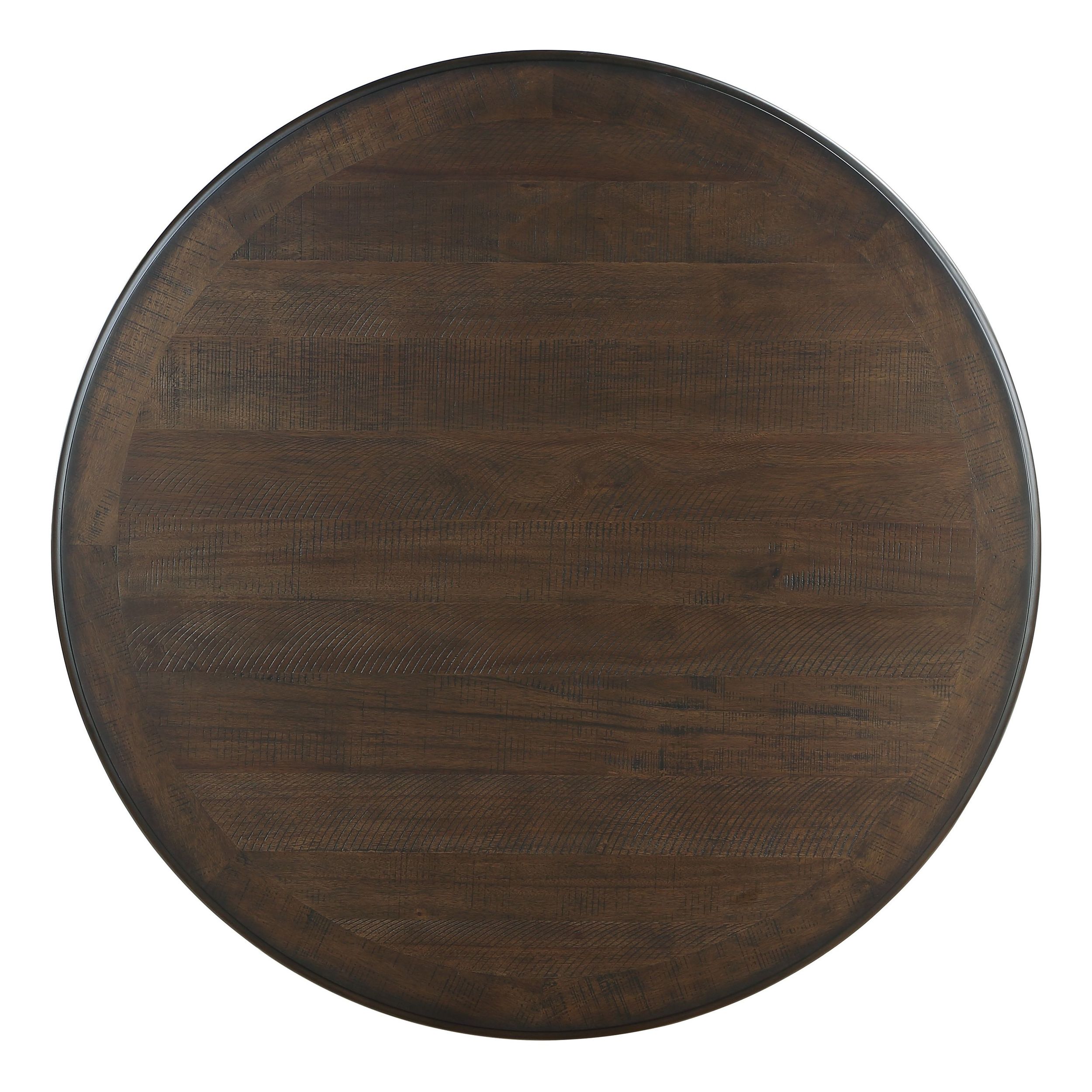 Asher Round Wood Dining Table